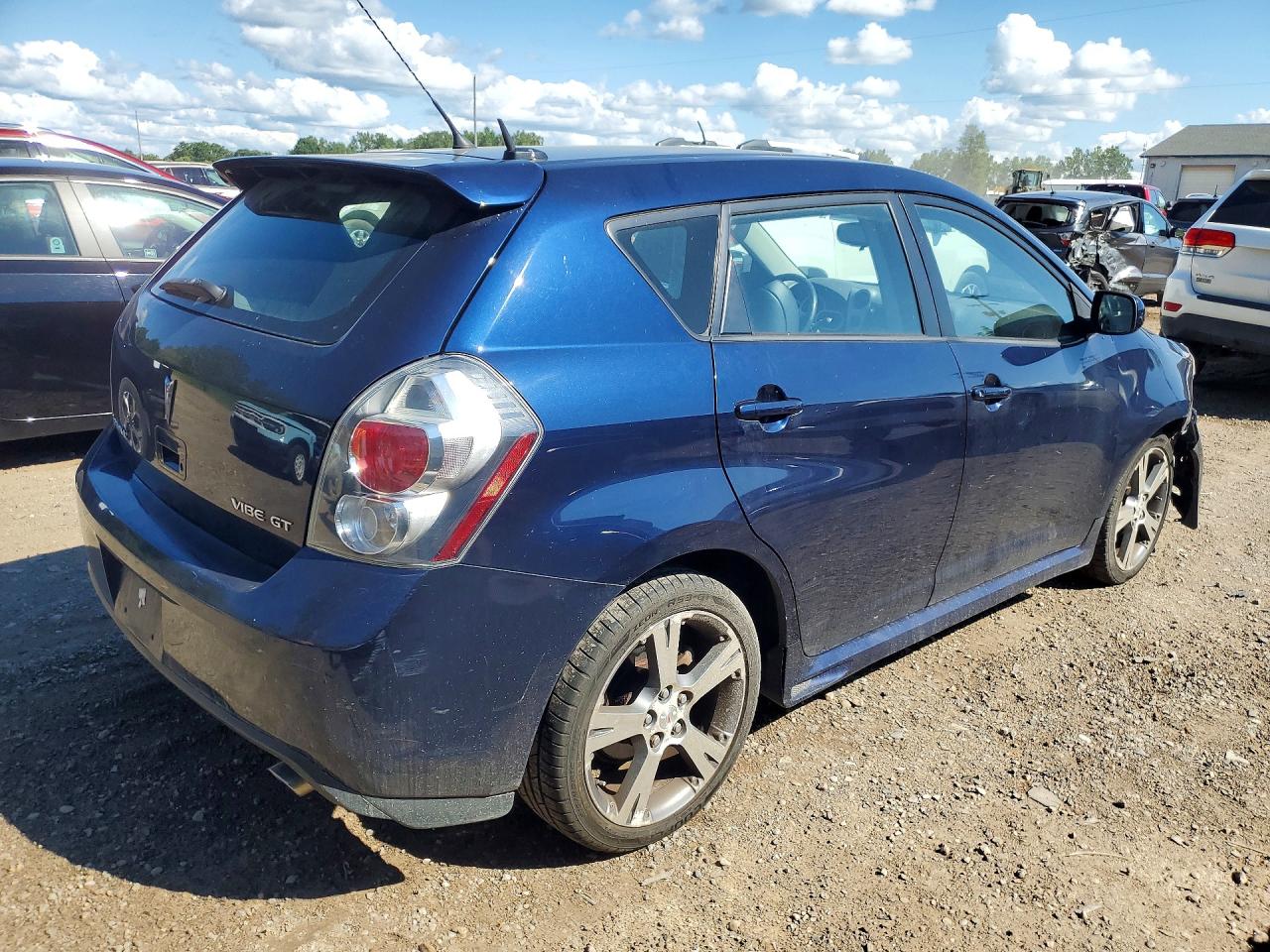 2010 Pontiac Vibe Gt Синий vin: 5Y2SR6E02AZ415554