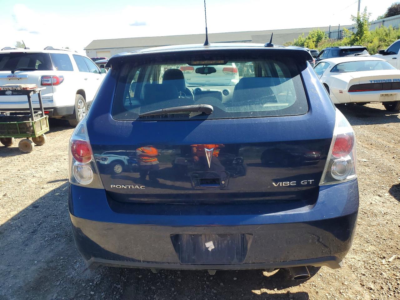 2010 Pontiac Vibe Gt Синий vin: 5Y2SR6E02AZ415554