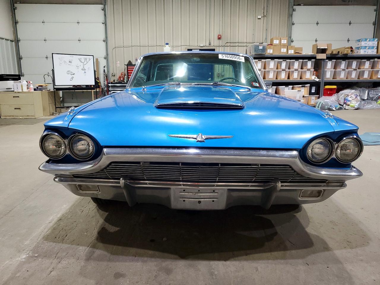 1964 Ford Thunderbird Blue vin: 5Y83Z146969