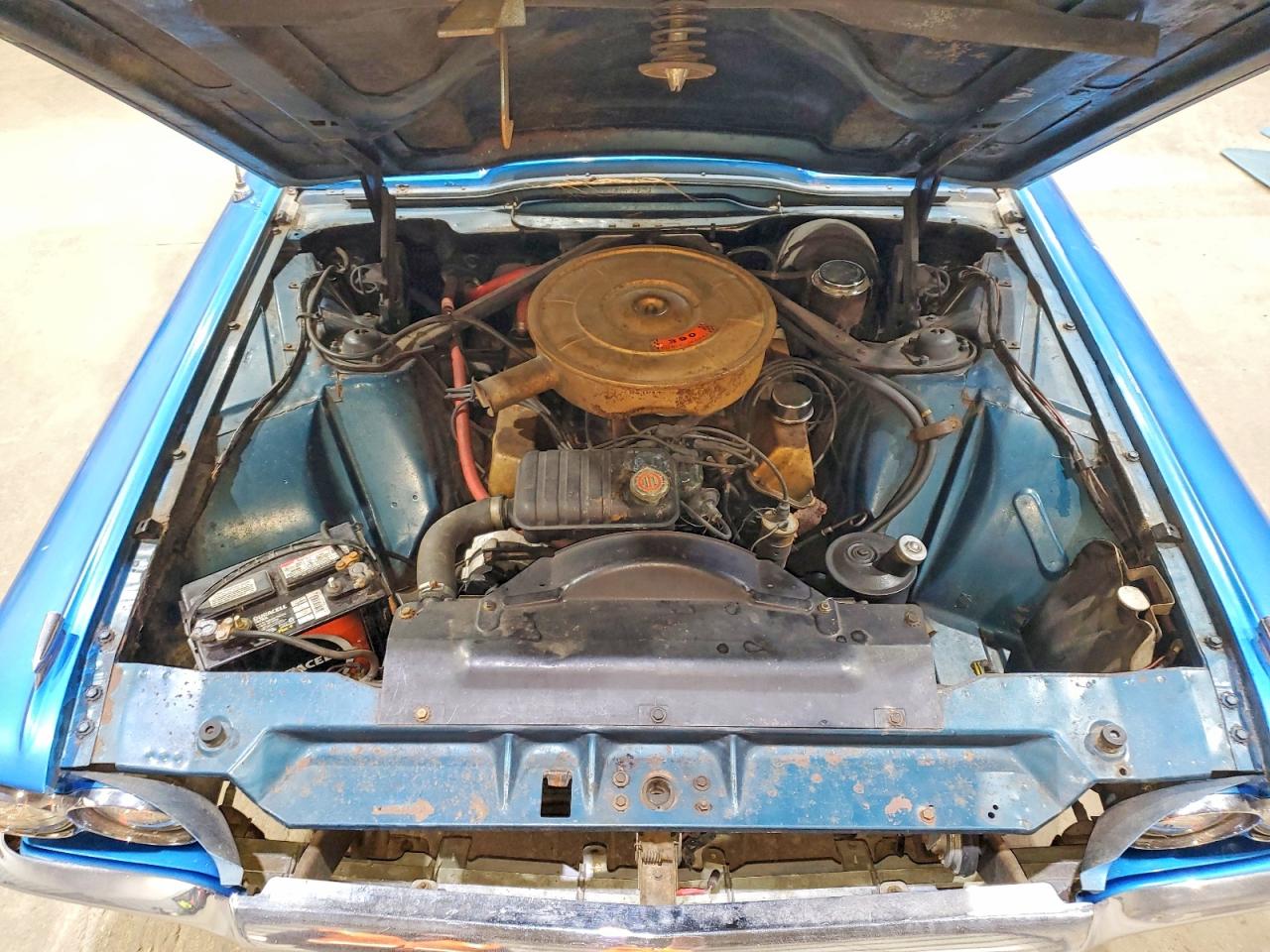 1964 Ford Thunderbird Blue vin: 5Y83Z146969
