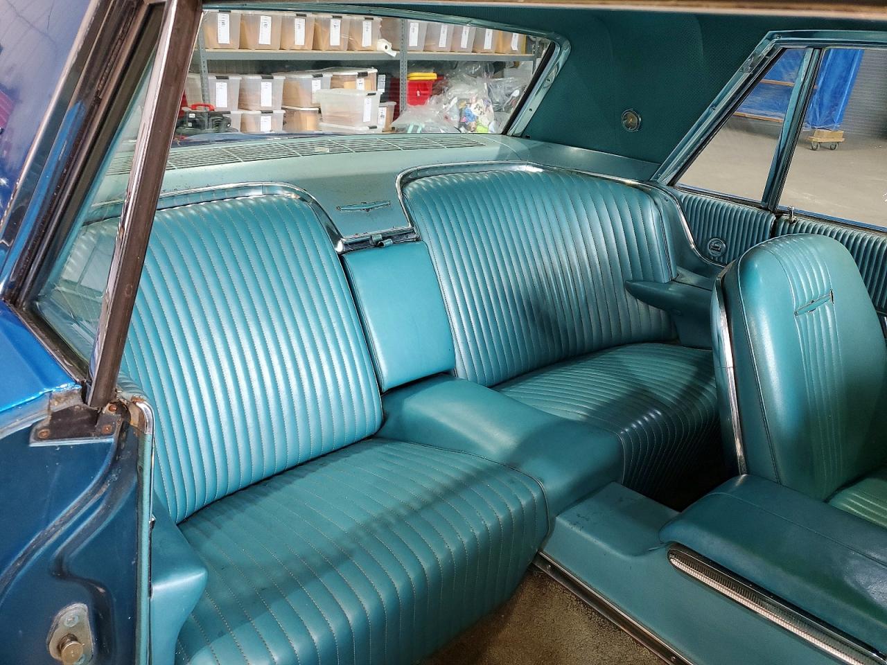 1964 Ford Thunderbird Blue vin: 5Y83Z146969