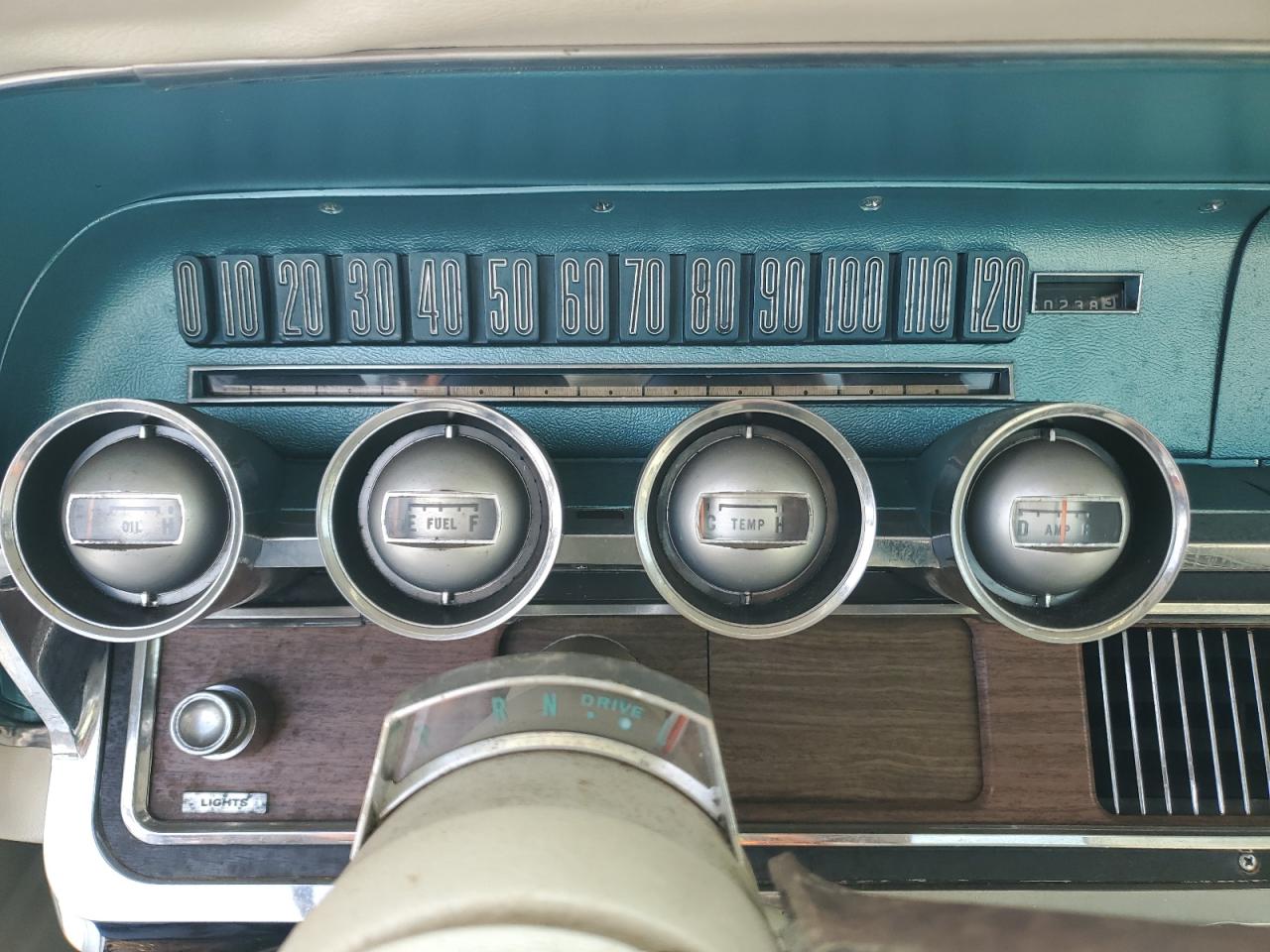 1965 Ford Thunderbir Blue vin: 5Y87Z152941