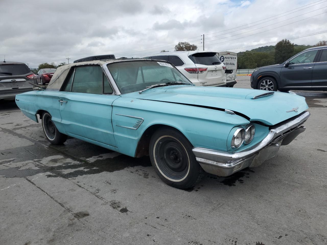 1965 Ford Thunderbir Blue vin: 5Y87Z152941