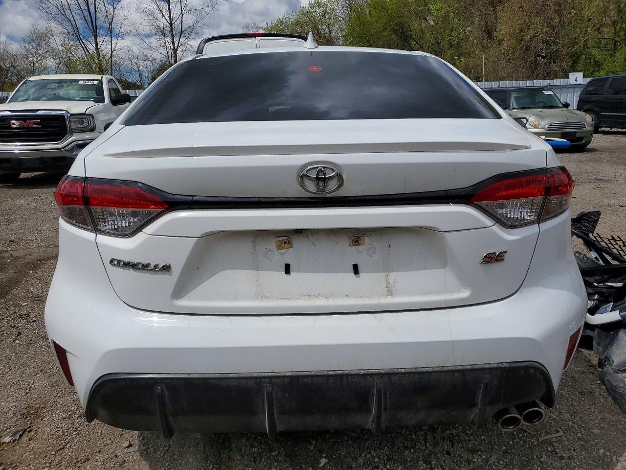 2024 Toyota Corolla Se White vin: 5YFB4MBE0RP199017