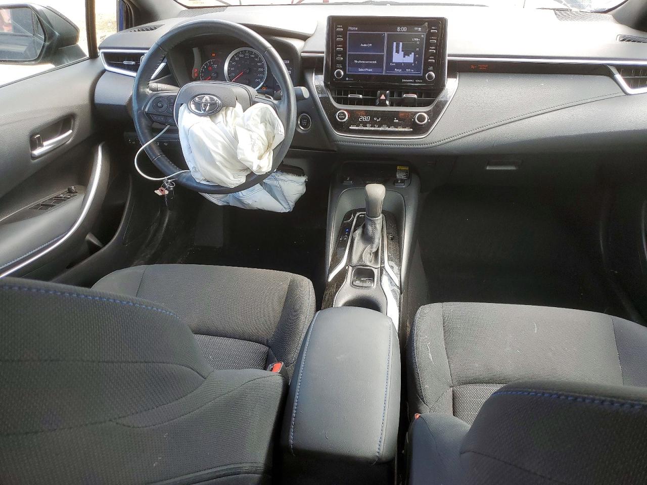 2021 Toyota Corolla Se Черный vin: 5YFB4MBE3MP079561