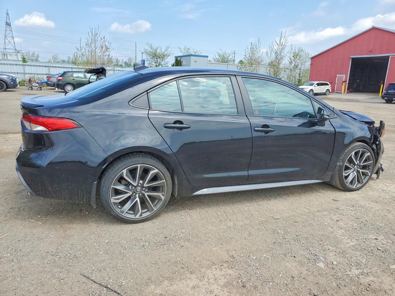 2021 Toyota Corolla Se Черный vin: 5YFB4MBE3MP079561