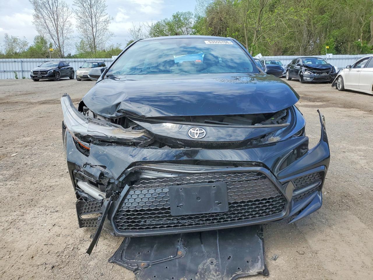 2021 Toyota Corolla Se Черный vin: 5YFB4MBE3MP079561