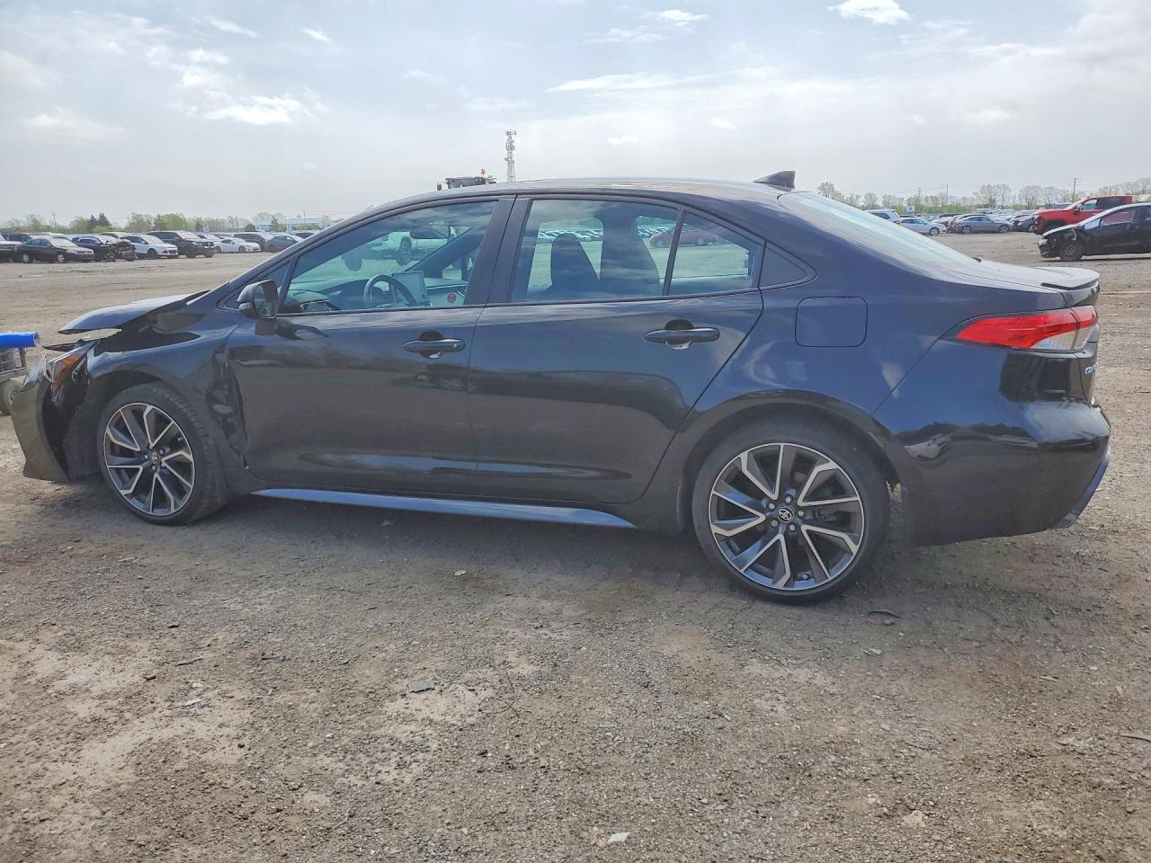 2021 Toyota Corolla Se Черный vin: 5YFB4MBE3MP079561
