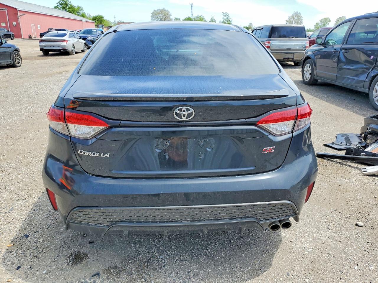 2021 Toyota Corolla Se Black vin: 5YFB4MBE8MP073822