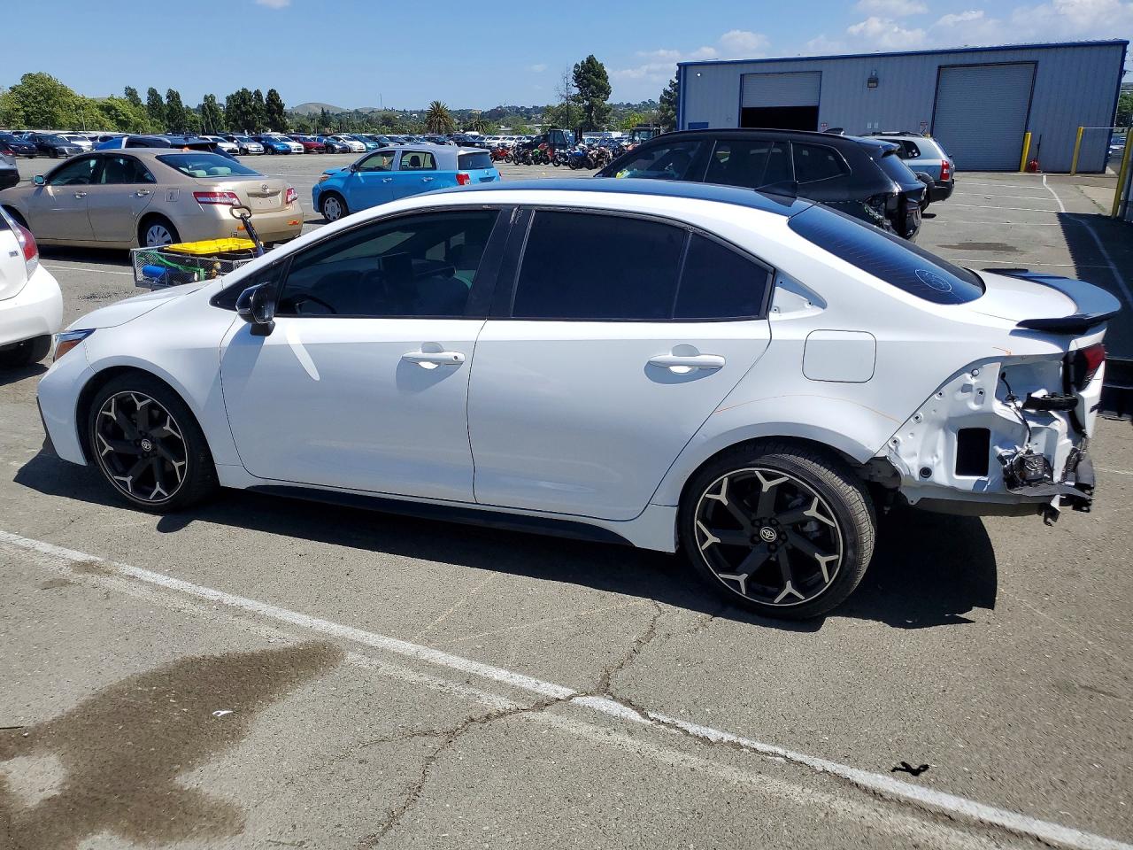 2025 Toyota Corolla Fx White vin: 5YFB4MCE0SP219335