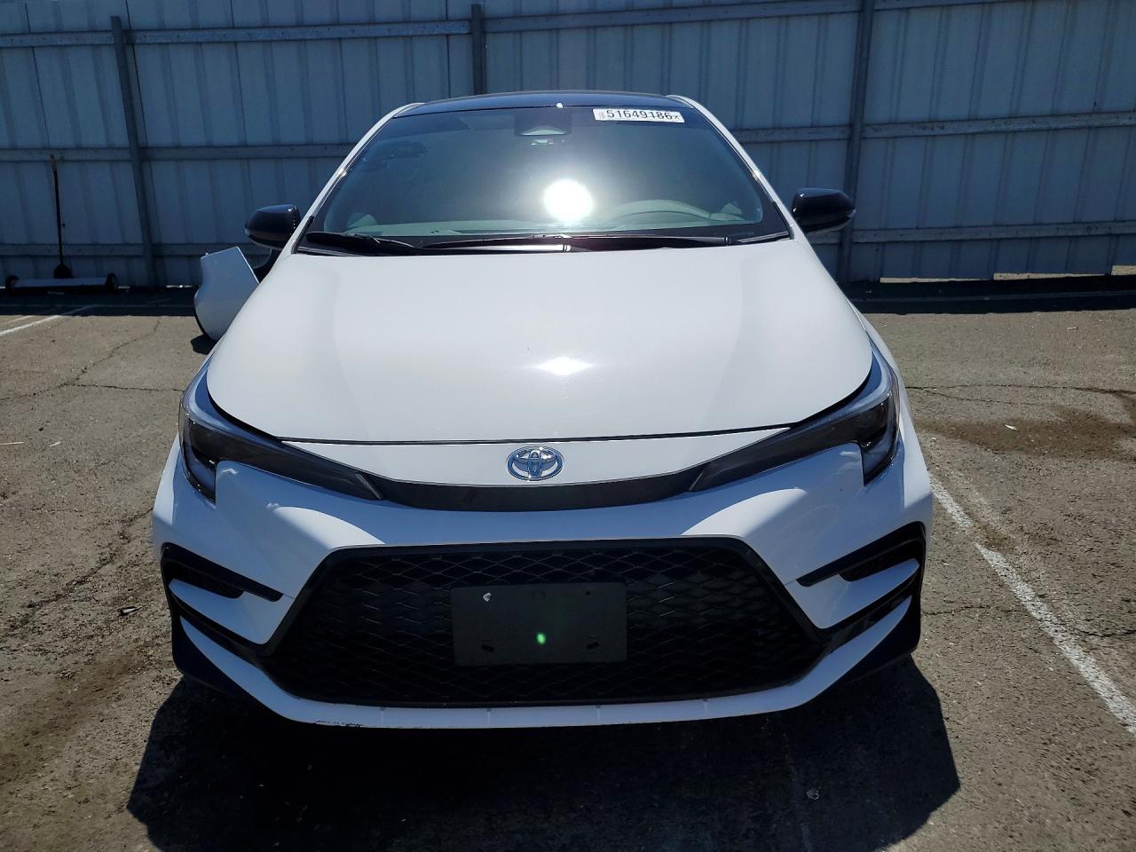 2025 Toyota Corolla Fx White vin: 5YFB4MCE0SP219335