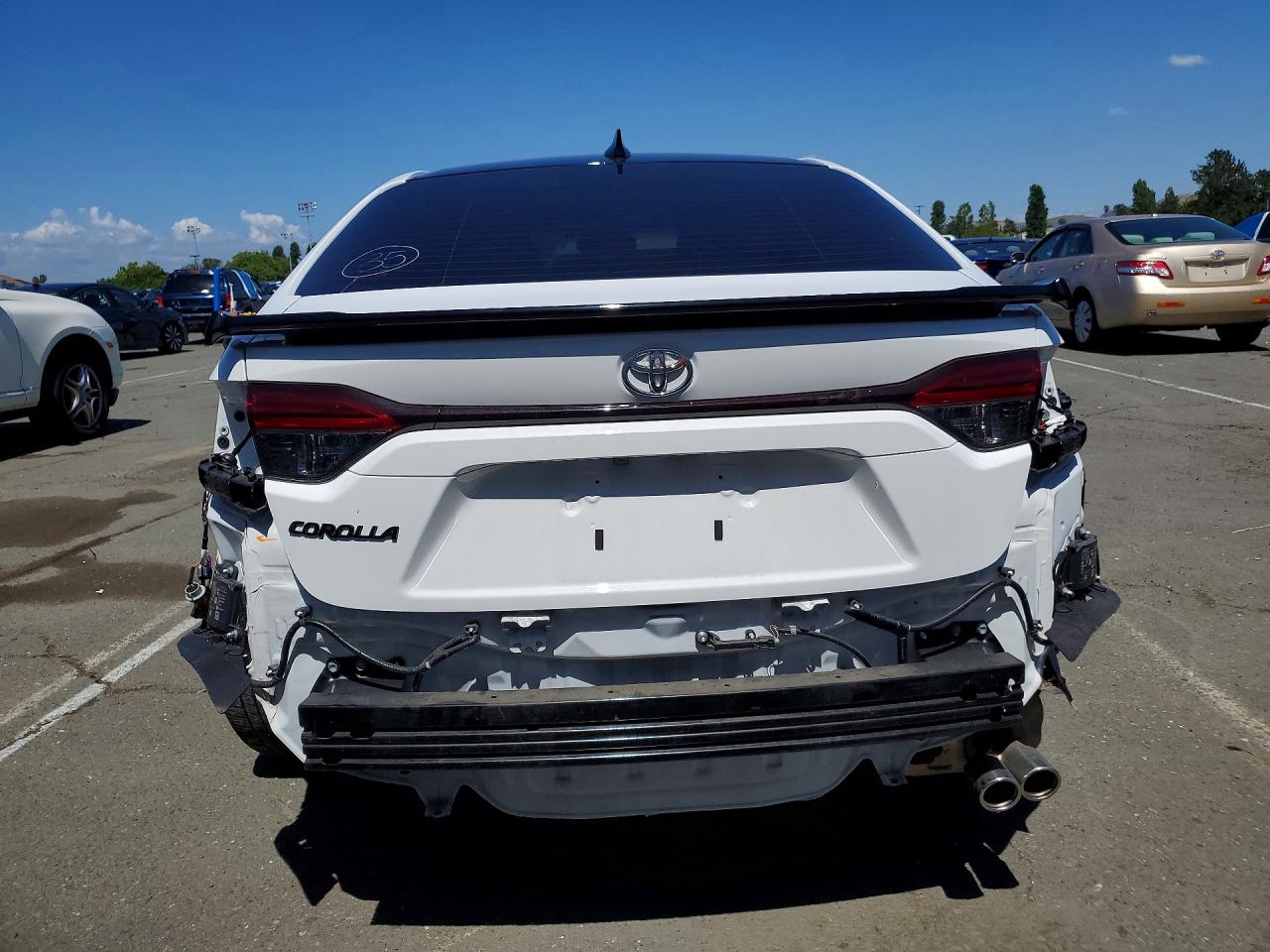 2025 Toyota Corolla Fx White vin: 5YFB4MCE0SP219335