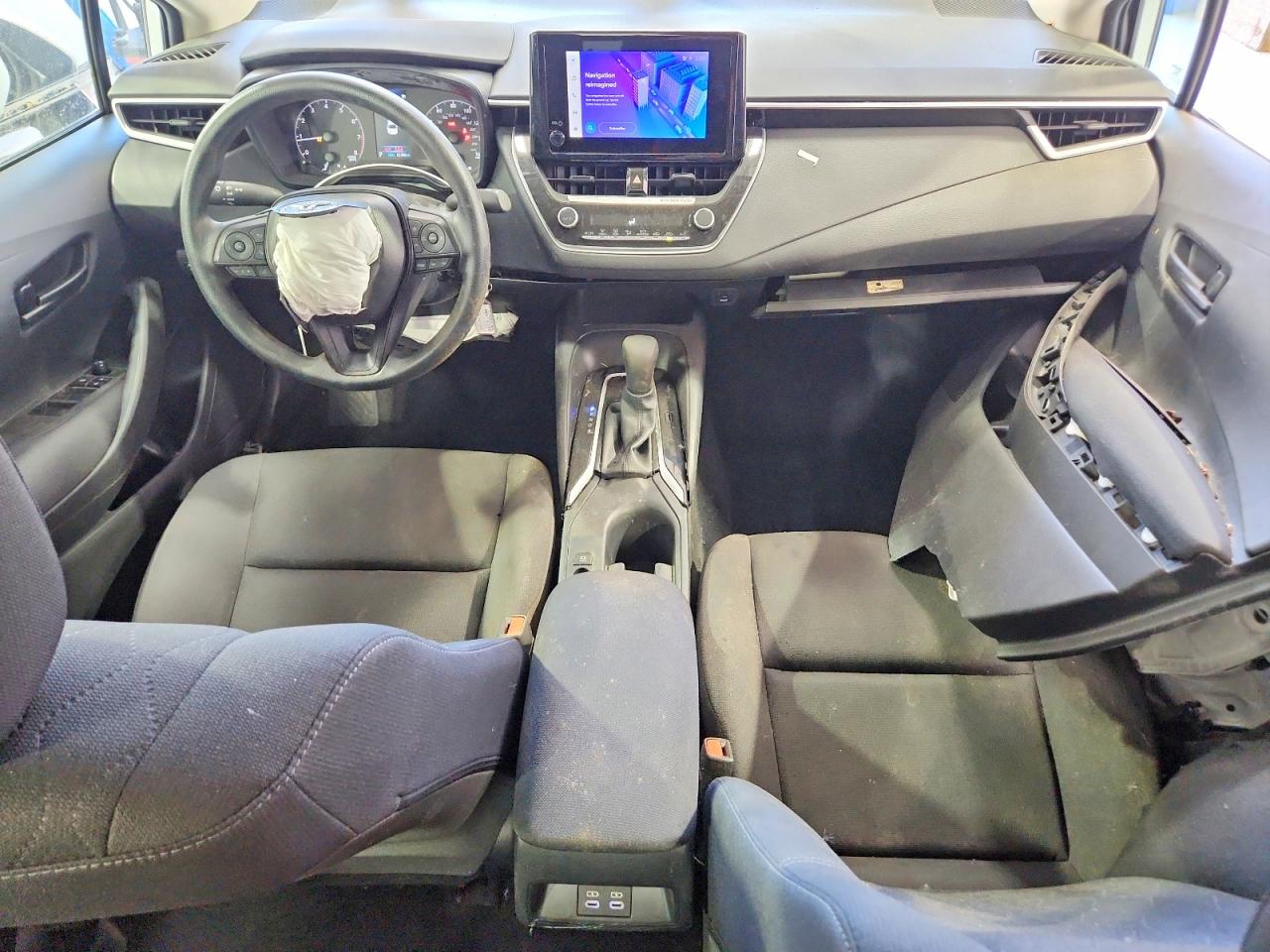 2024 Toyota Corolla Le White vin: 5YFB4MDE0RP112438