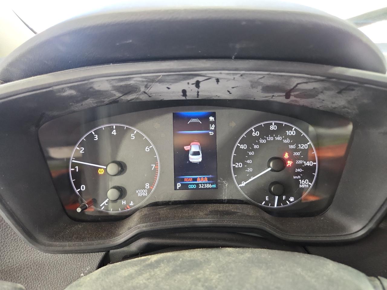 2024 Toyota Corolla Le White vin: 5YFB4MDE0RP112438 Damage: Warning Light - Air Bag, On, Unacceptable