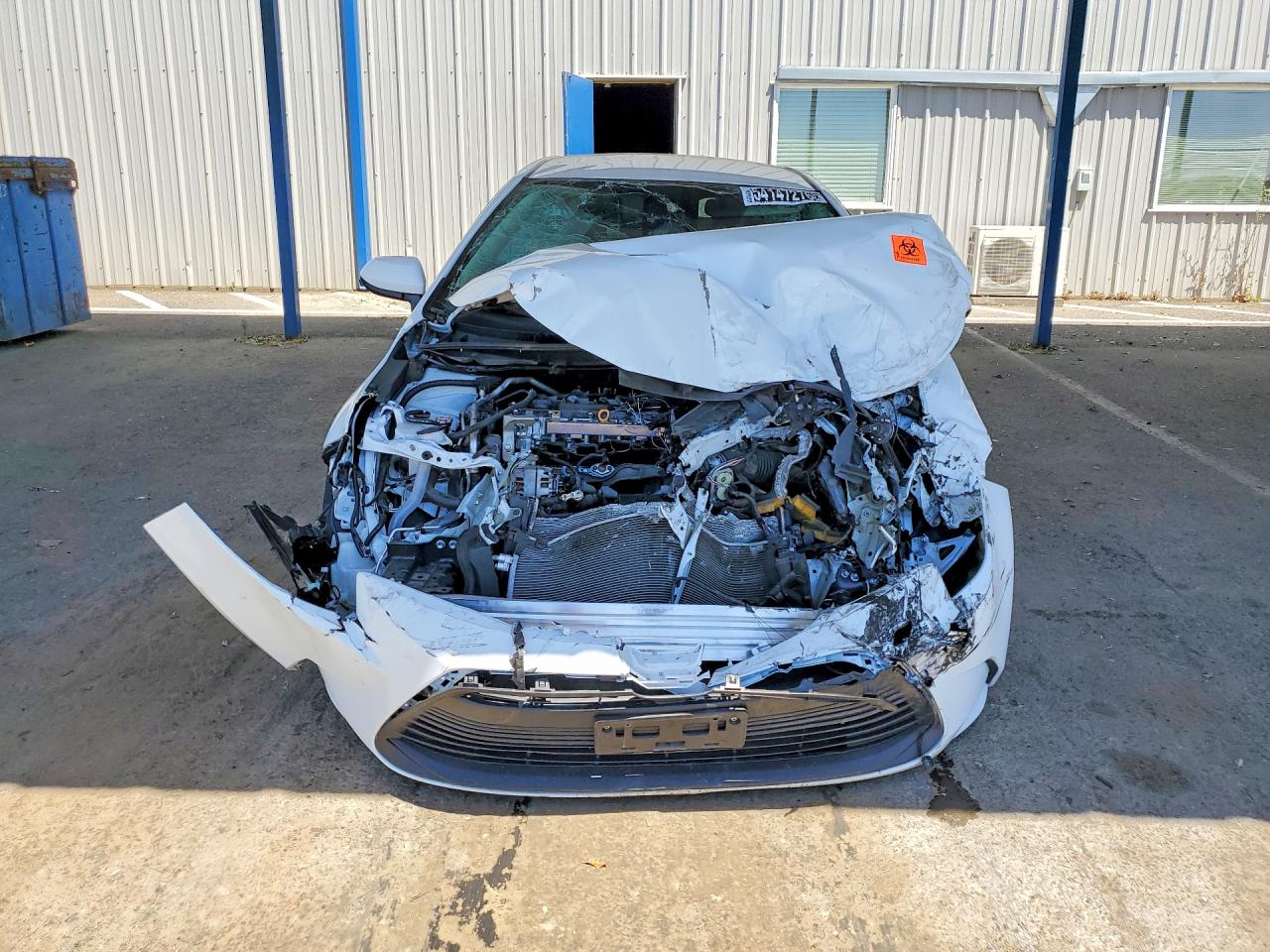 2024 Toyota Corolla Le Белый vin: 5YFB4MDE0RP124055