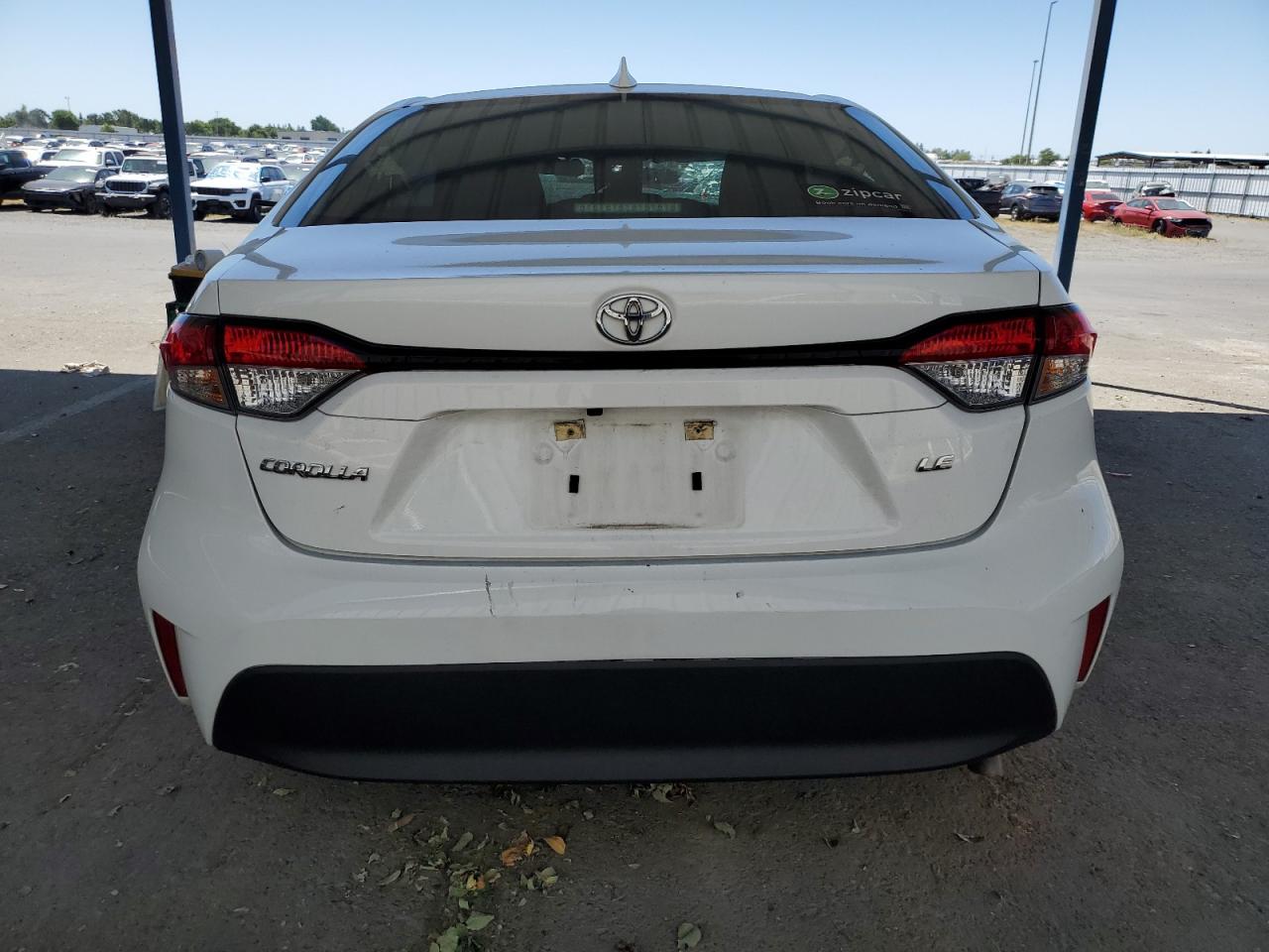 2024 Toyota Corolla Le Белый vin: 5YFB4MDE0RP124055 Damage: Deck Lid, Chipped, 4