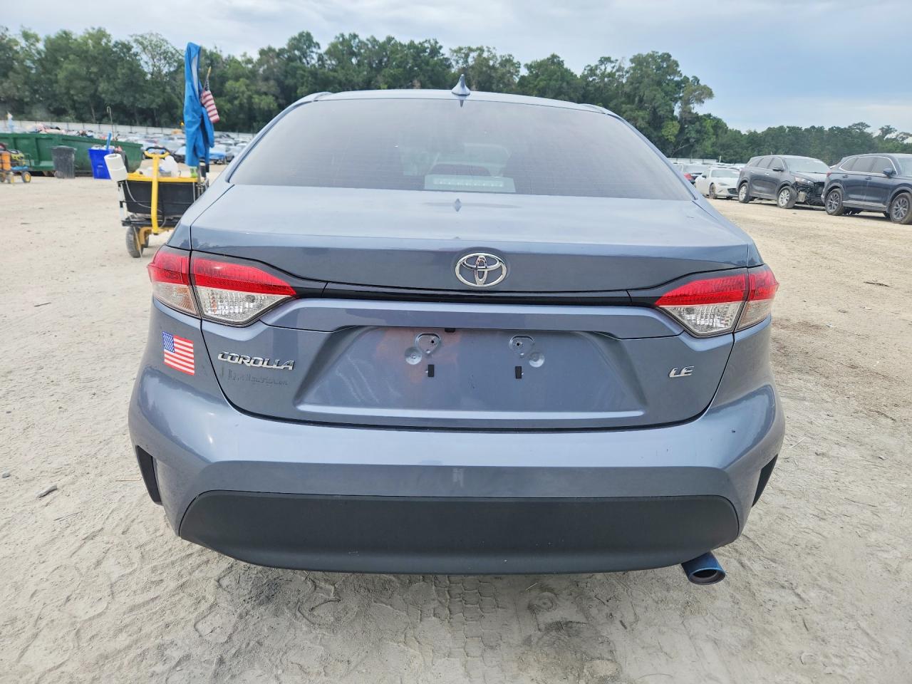 2024 Toyota Corolla Le Blue vin: 5YFB4MDE0RP180366