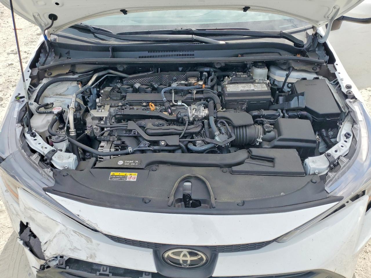 2025 Toyota Corolla Le White vin: 5YFB4MDE0SP300527