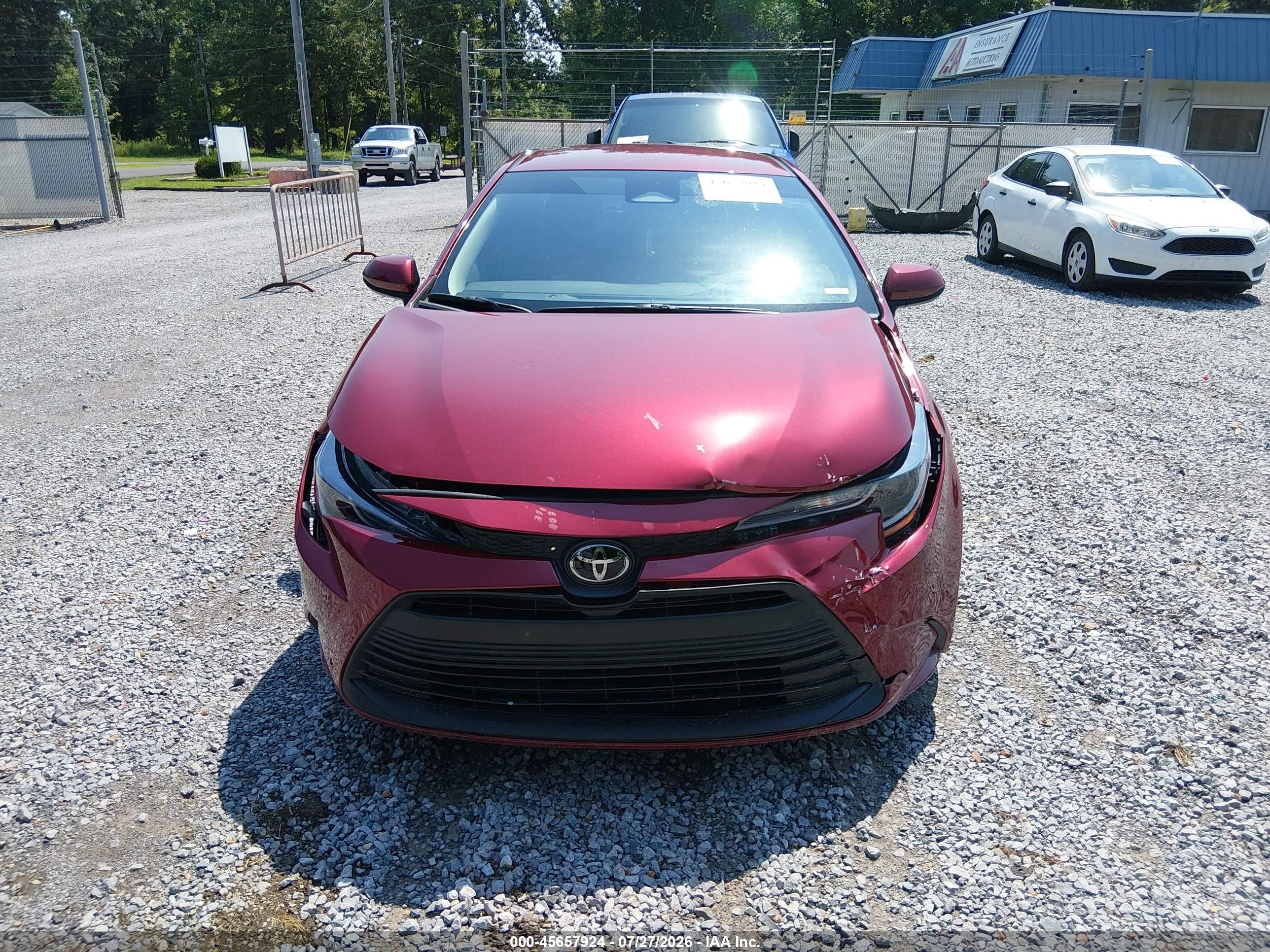 2025 Toyota Corolla Le Black vin: 5YFB4MDE0SP320177