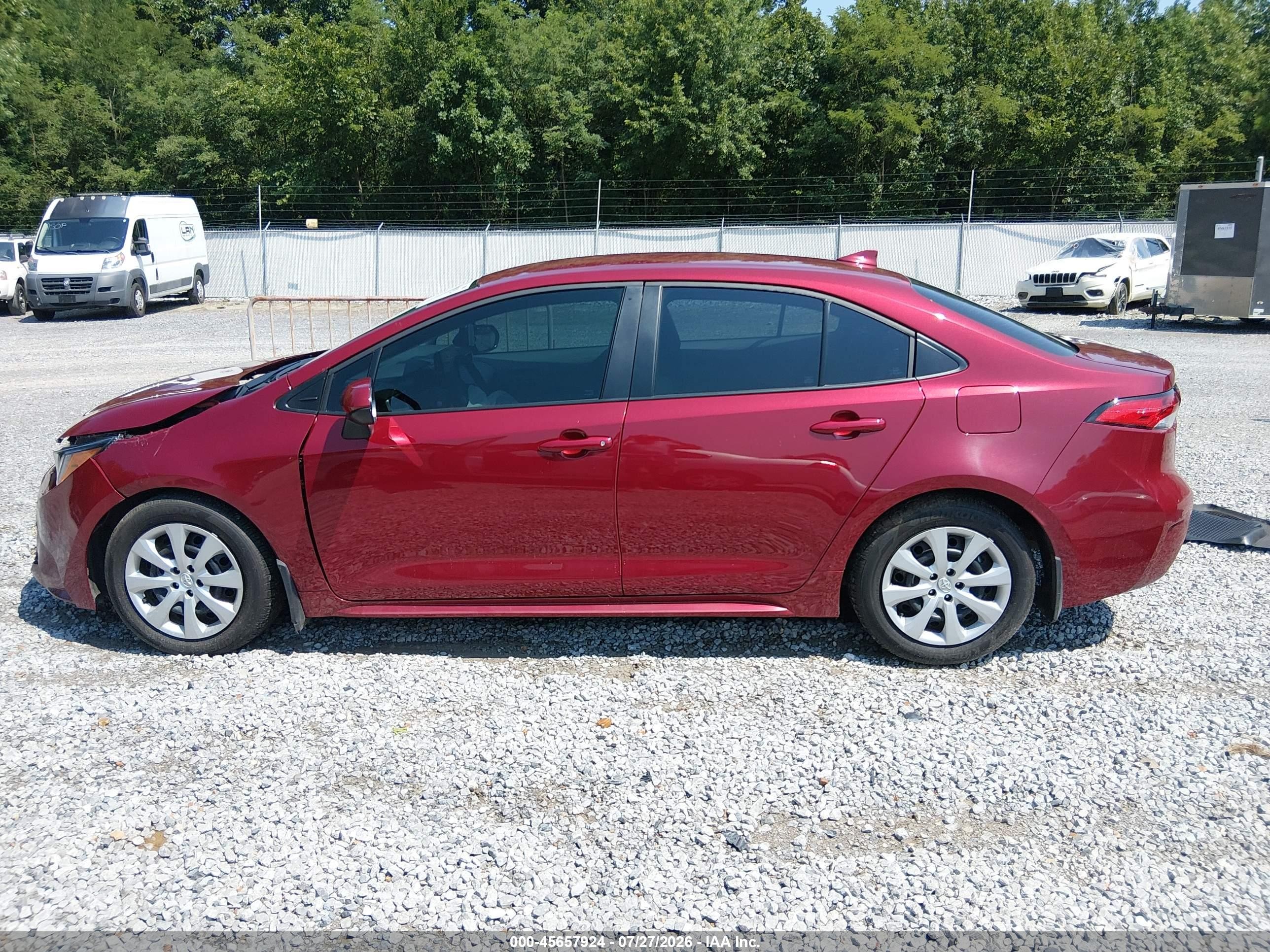 2025 Toyota Corolla Le Black vin: 5YFB4MDE0SP320177