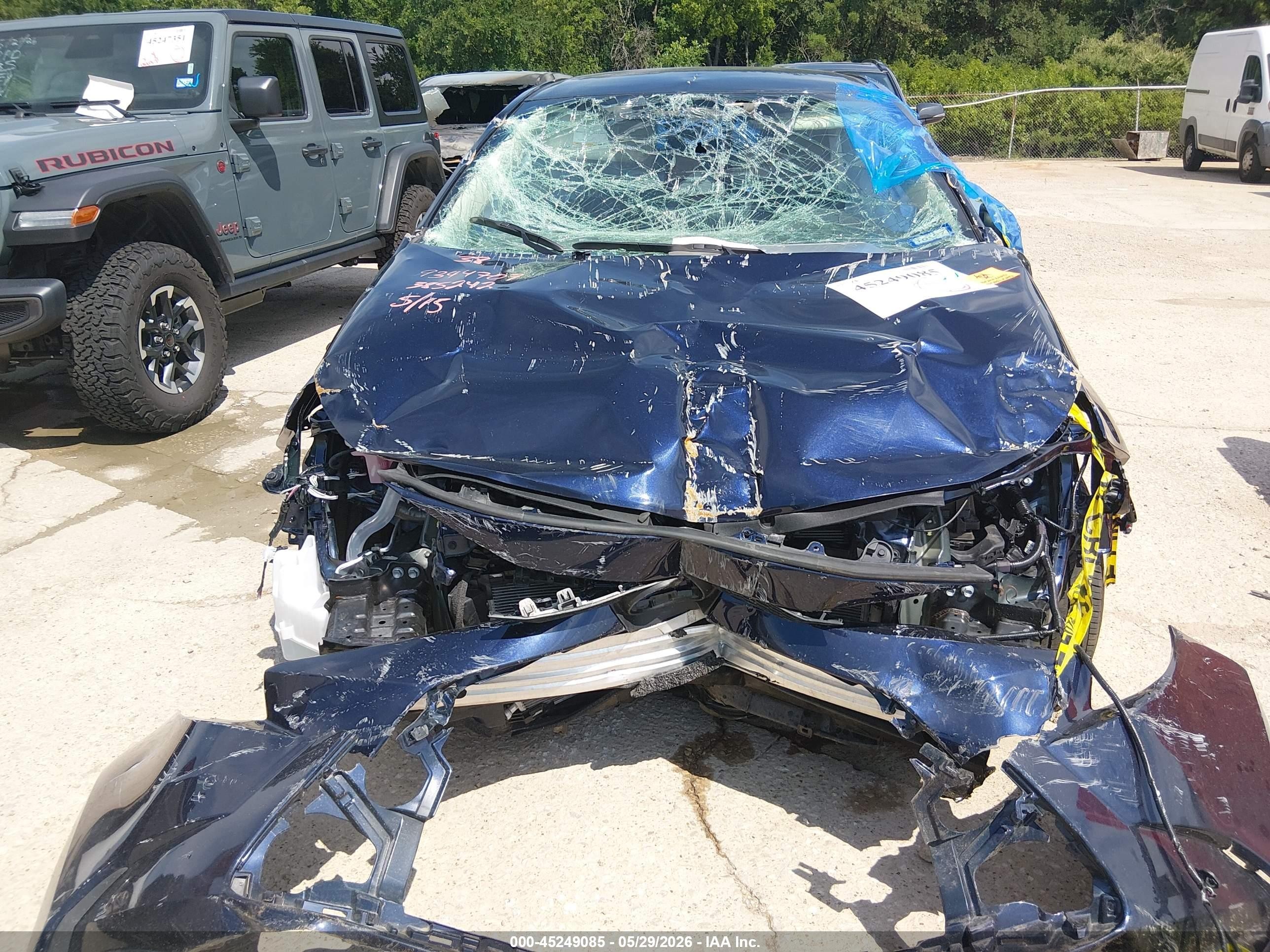 2026 Toyota Corolla Le Blue vin: 5YFB4MDE0TP385242