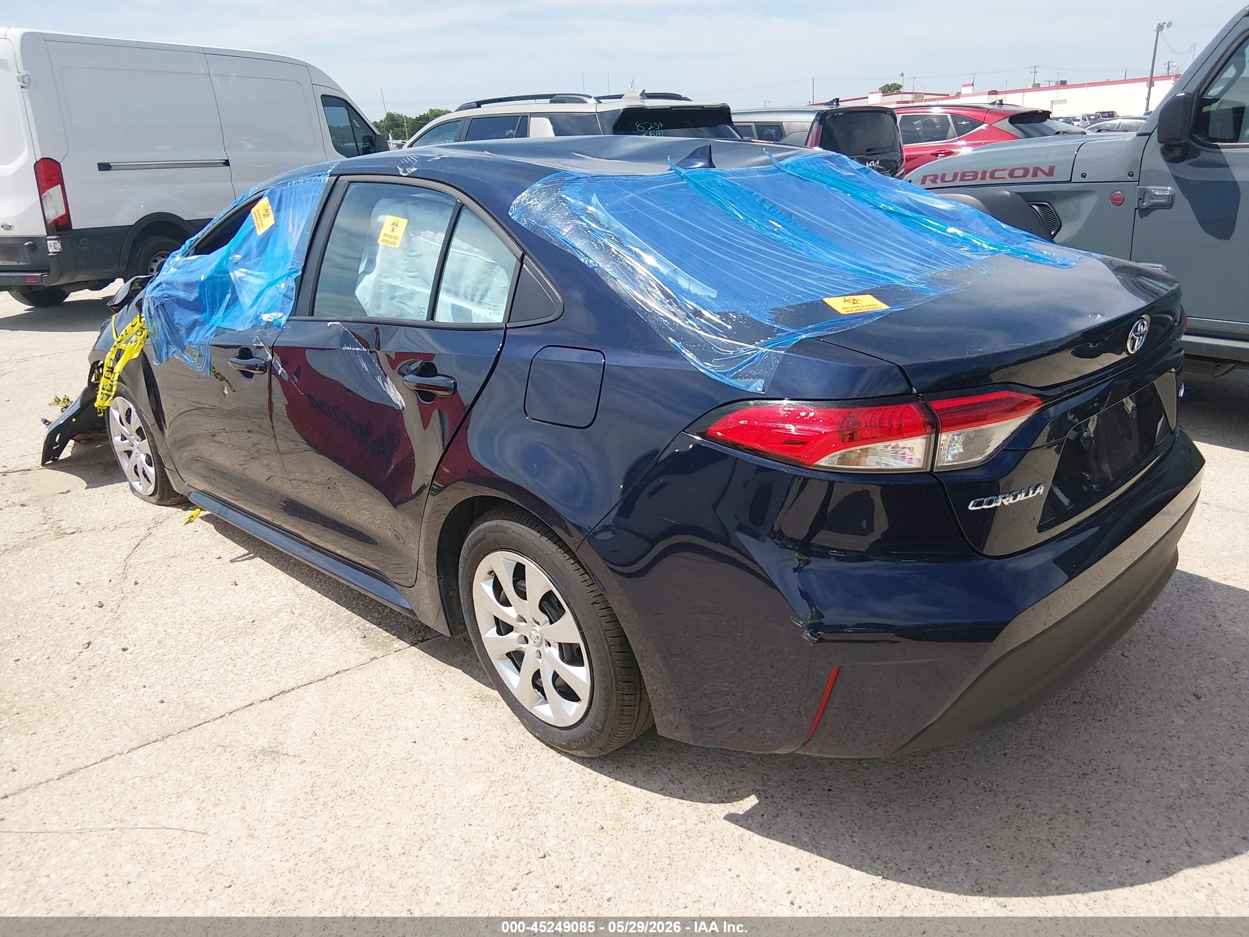 2026 Toyota Corolla Le Blue vin: 5YFB4MDE0TP385242