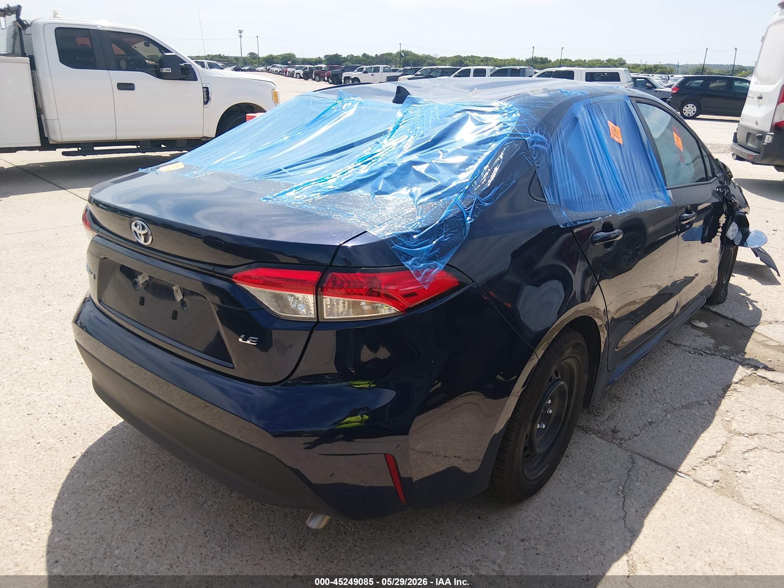 2026 Toyota Corolla Le Blue vin: 5YFB4MDE0TP385242