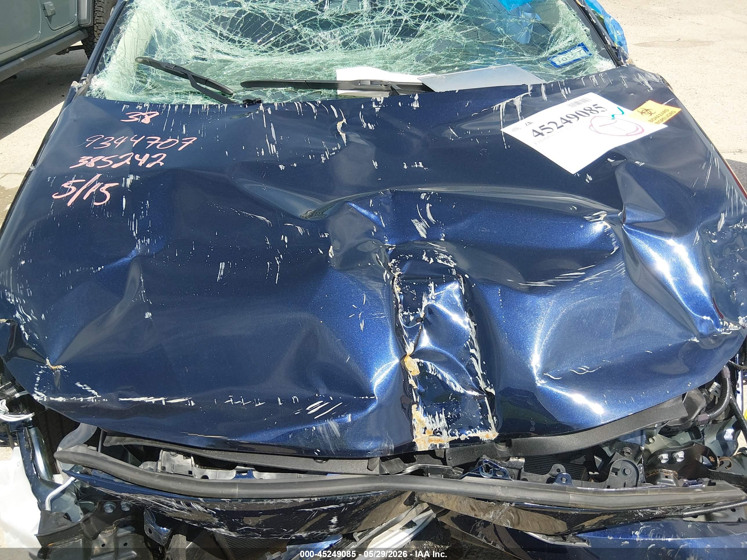 2026 Toyota Corolla Le Blue vin: 5YFB4MDE0TP385242