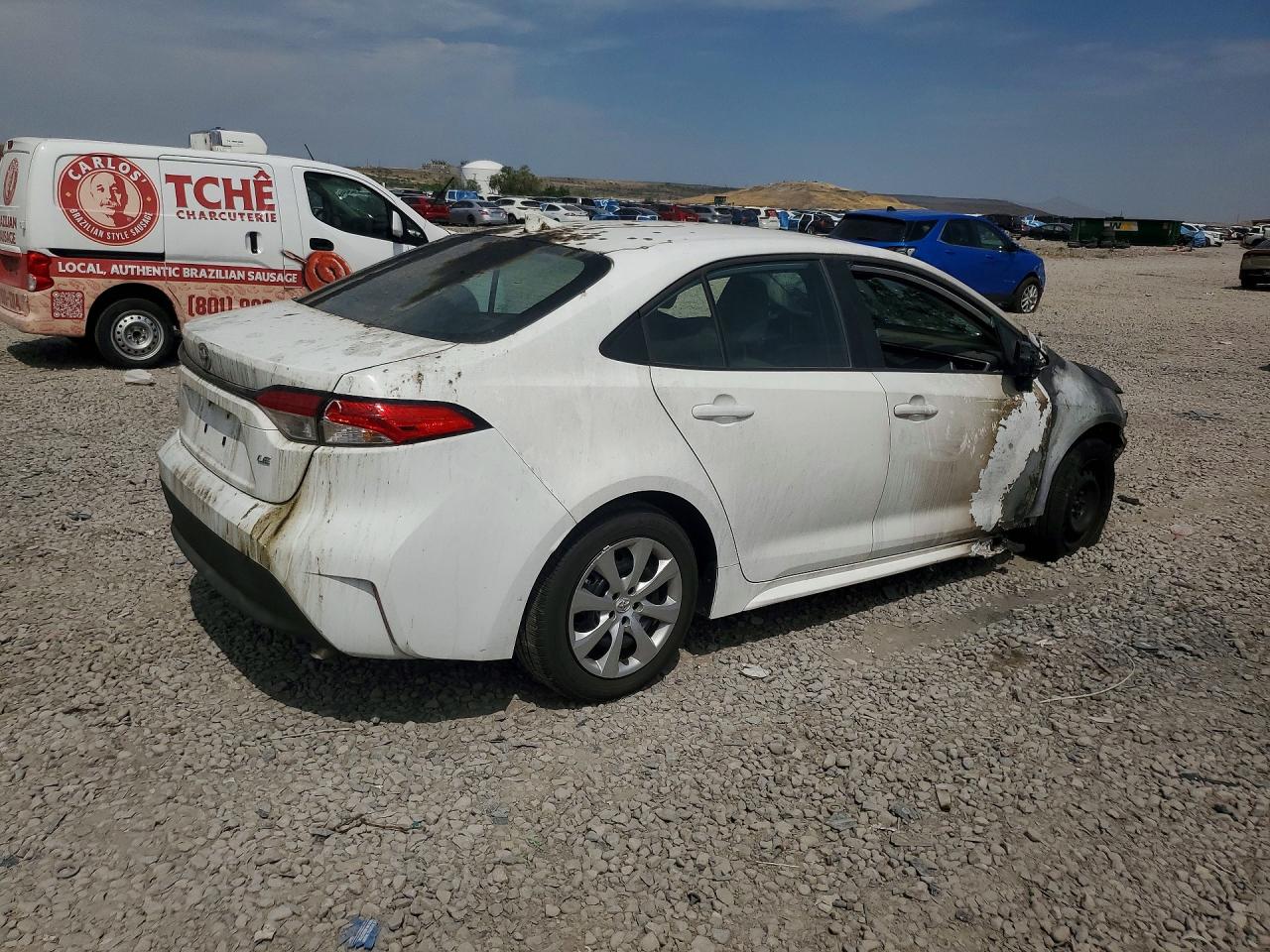 2026 Toyota Corolla Le White vin: 5YFB4MDE0TP408521