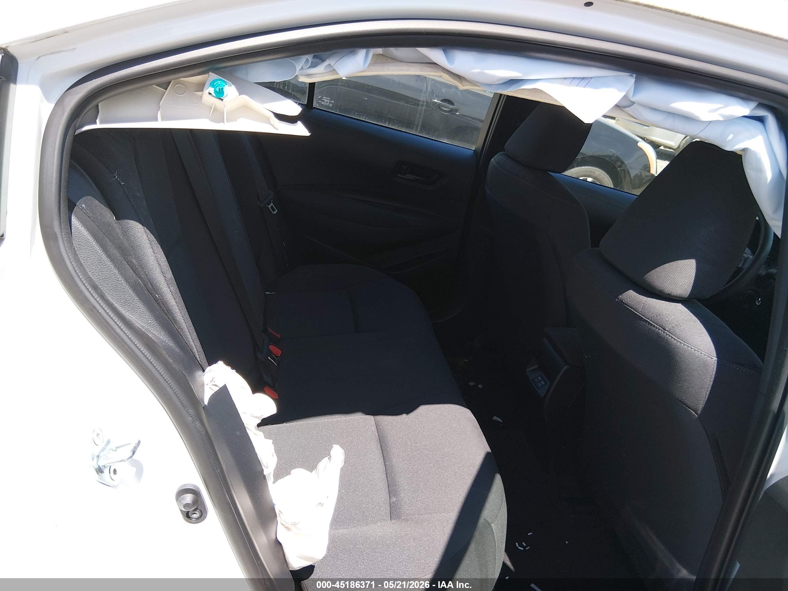 2023 Toyota Corolla Le White vin: 5YFB4MDE1PP070746
