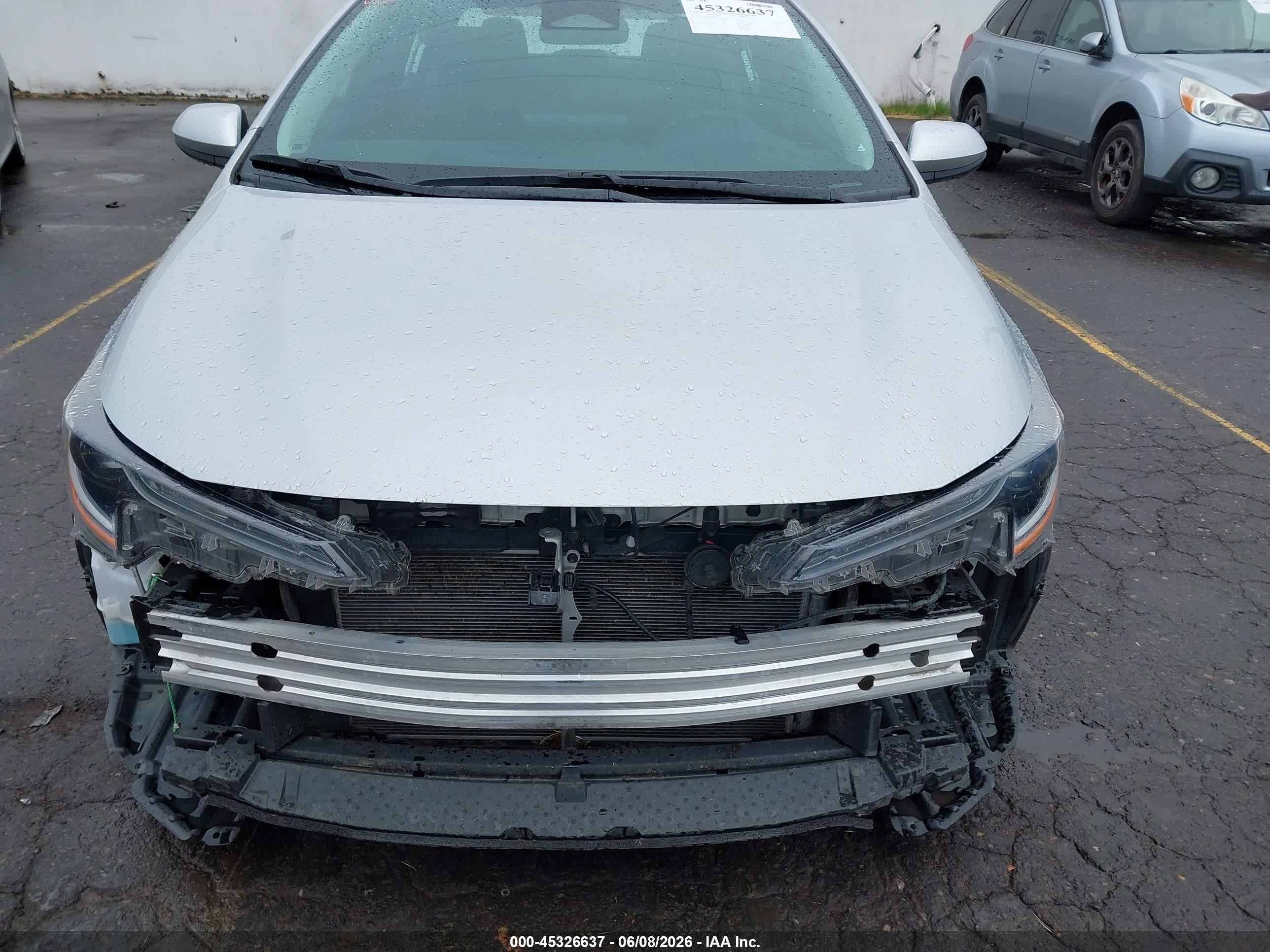 2024 Toyota Corolla Le Серебряный vin: 5YFB4MDE1RP129524