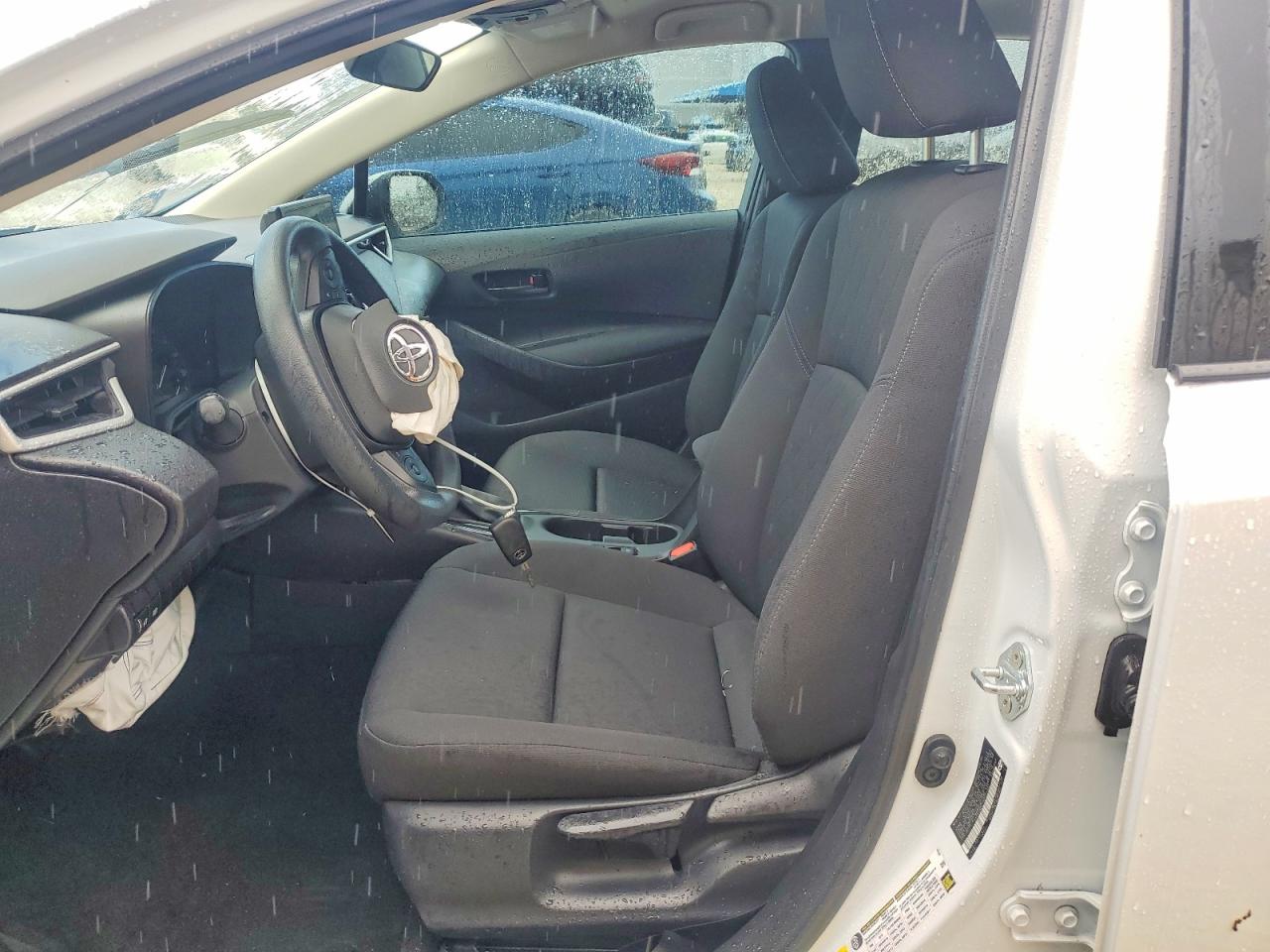 2024 Toyota Corolla Le White vin: 5YFB4MDE1RP219983