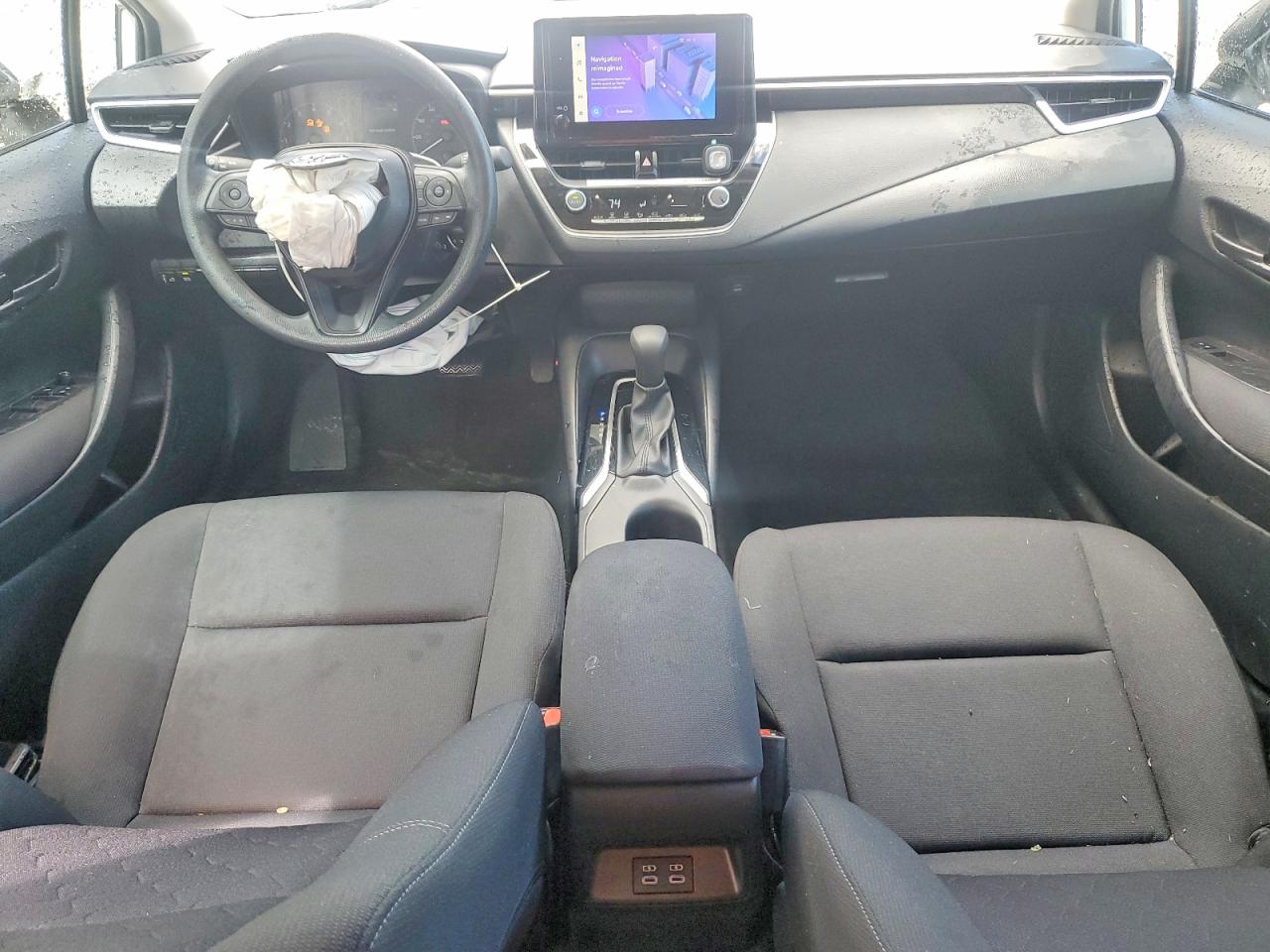 2024 Toyota Corolla Le White vin: 5YFB4MDE1RP219983