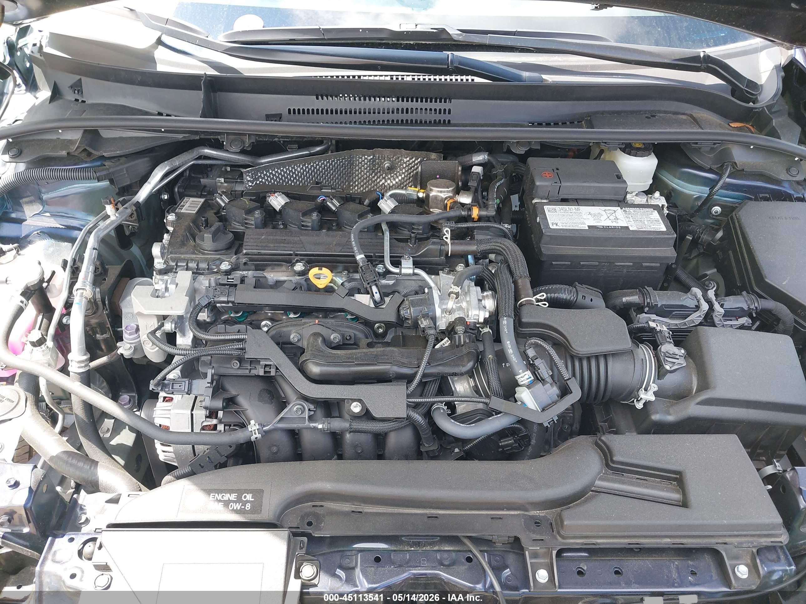 2026 Toyota Corolla Le Blue vin: 5YFB4MDE1TP392748