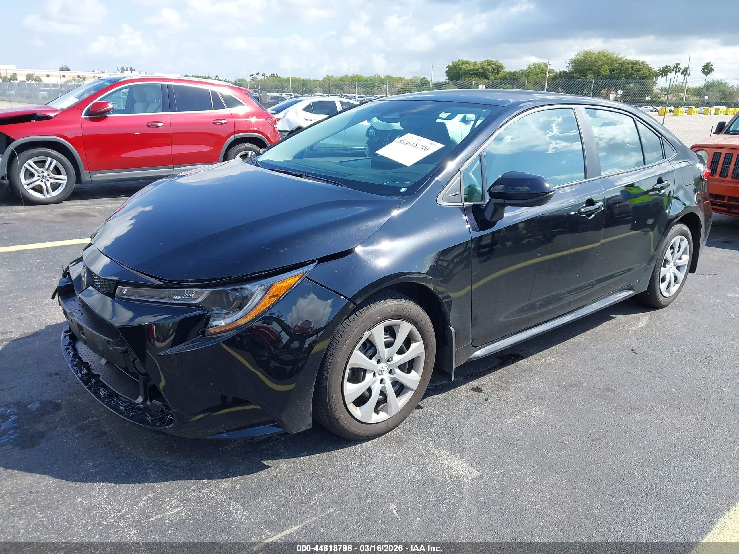 2026 Toyota Corolla Le Black vin: 5YFB4MDE1TP407815