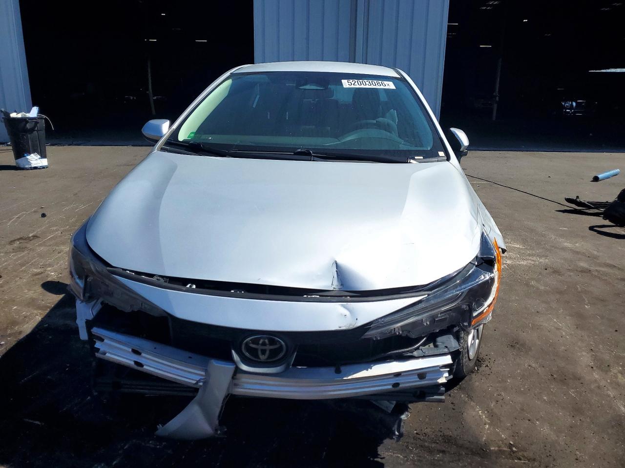 2023 Toyota Corolla Le Silver vin: 5YFB4MDE2PP066964