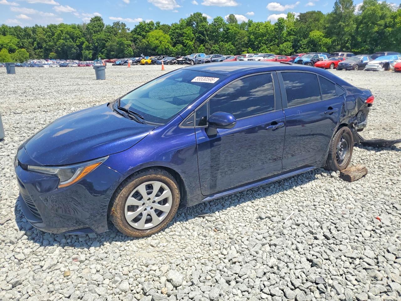 2023 Toyota Corolla Le Blue vin: 5YFB4MDE2PP076362