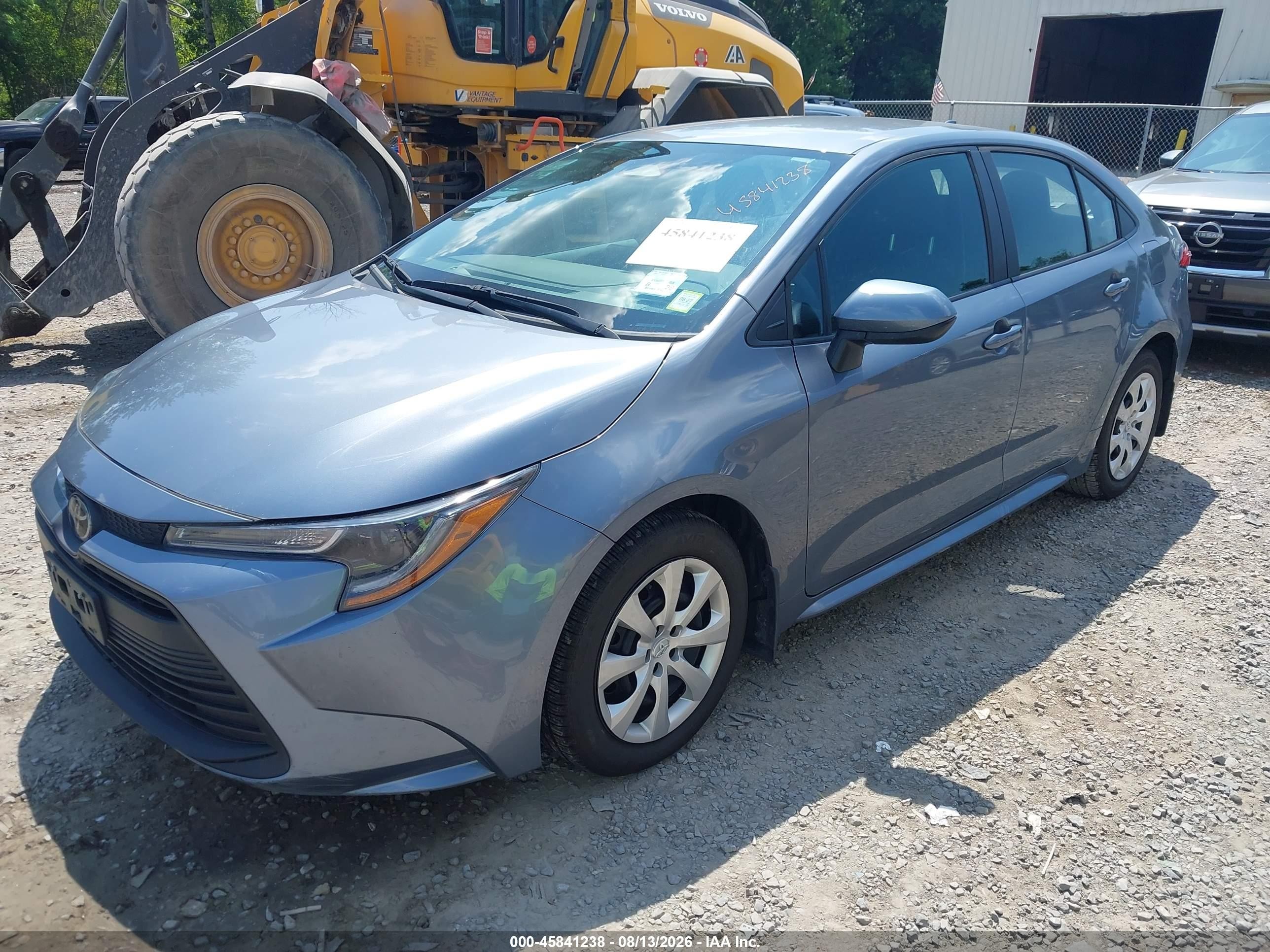 2024 Toyota Corolla Le Blue vin: 5YFB4MDE2RP180921