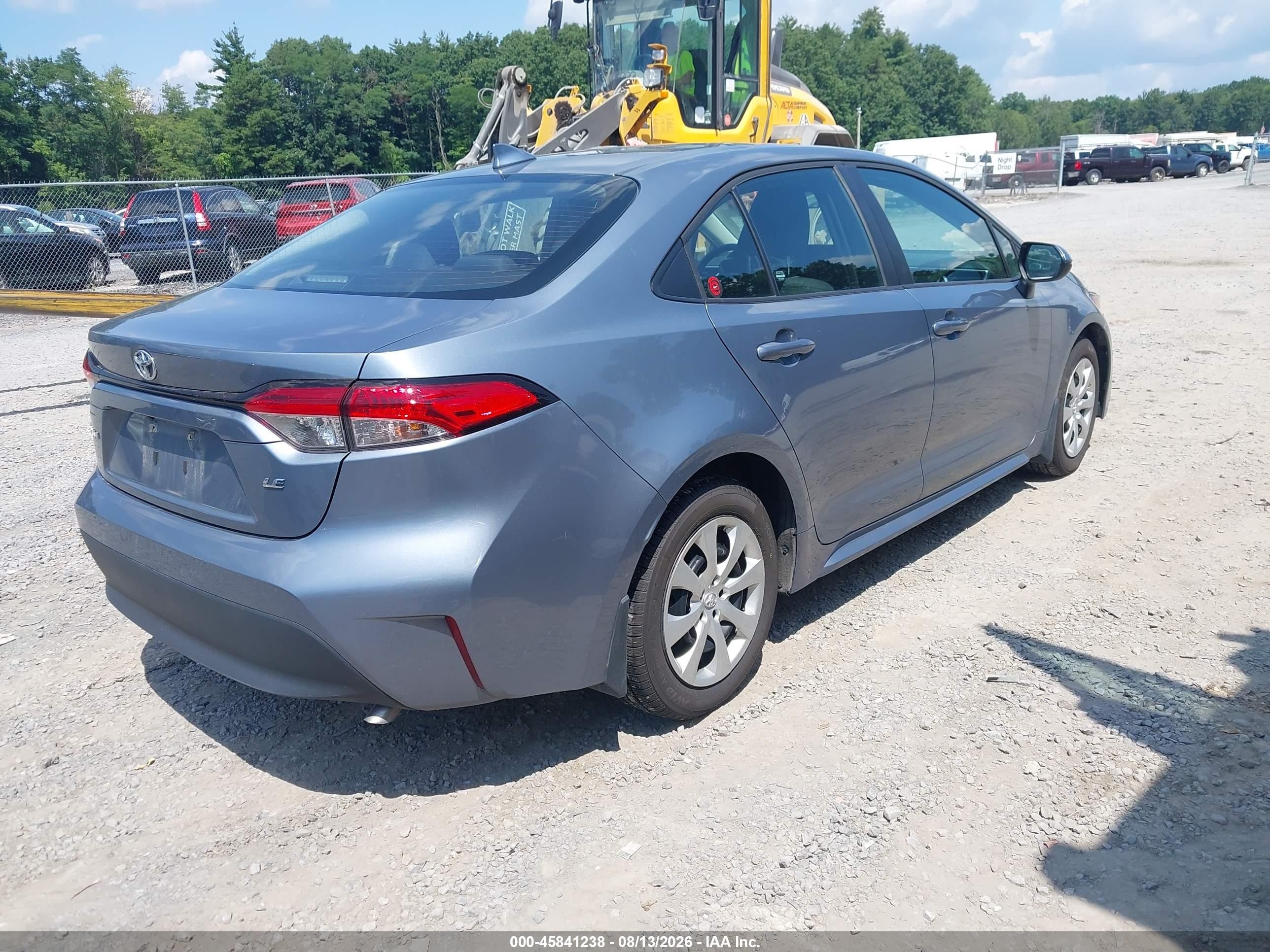 2024 Toyota Corolla Le Blue vin: 5YFB4MDE2RP180921