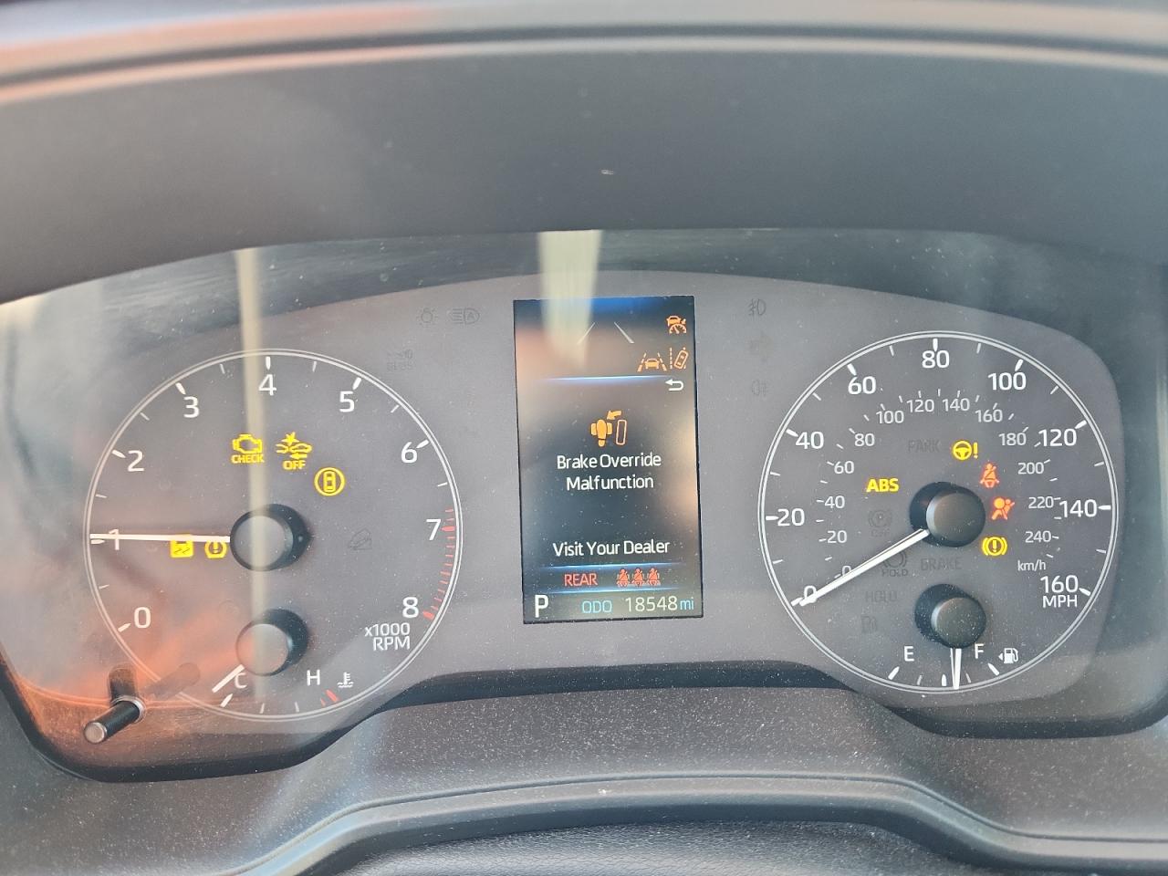 2025 Toyota Corolla Le Blue vin: 5YFB4MDE2SP320679 Damage: Warning Light - Engine, On, Unacceptable
