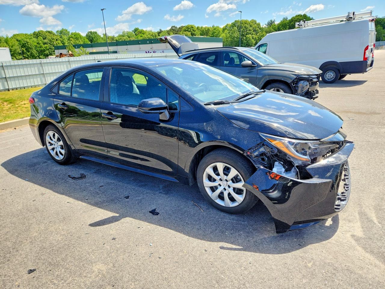 2025 Toyota Corolla Le Blue vin: 5YFB4MDE2SP320679