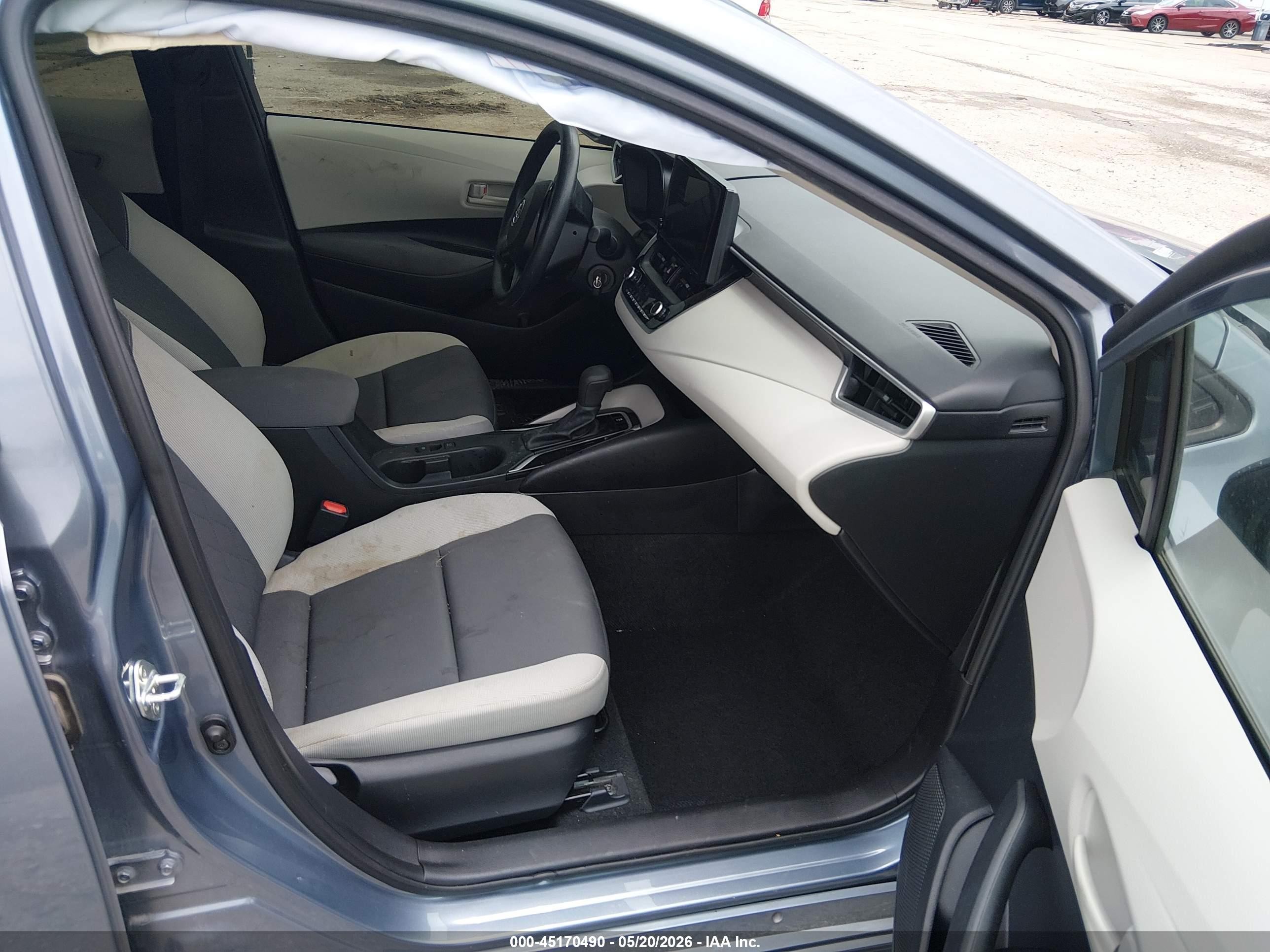 2023 Toyota Corolla Le Синий vin: 5YFB4MDE3PP072000
