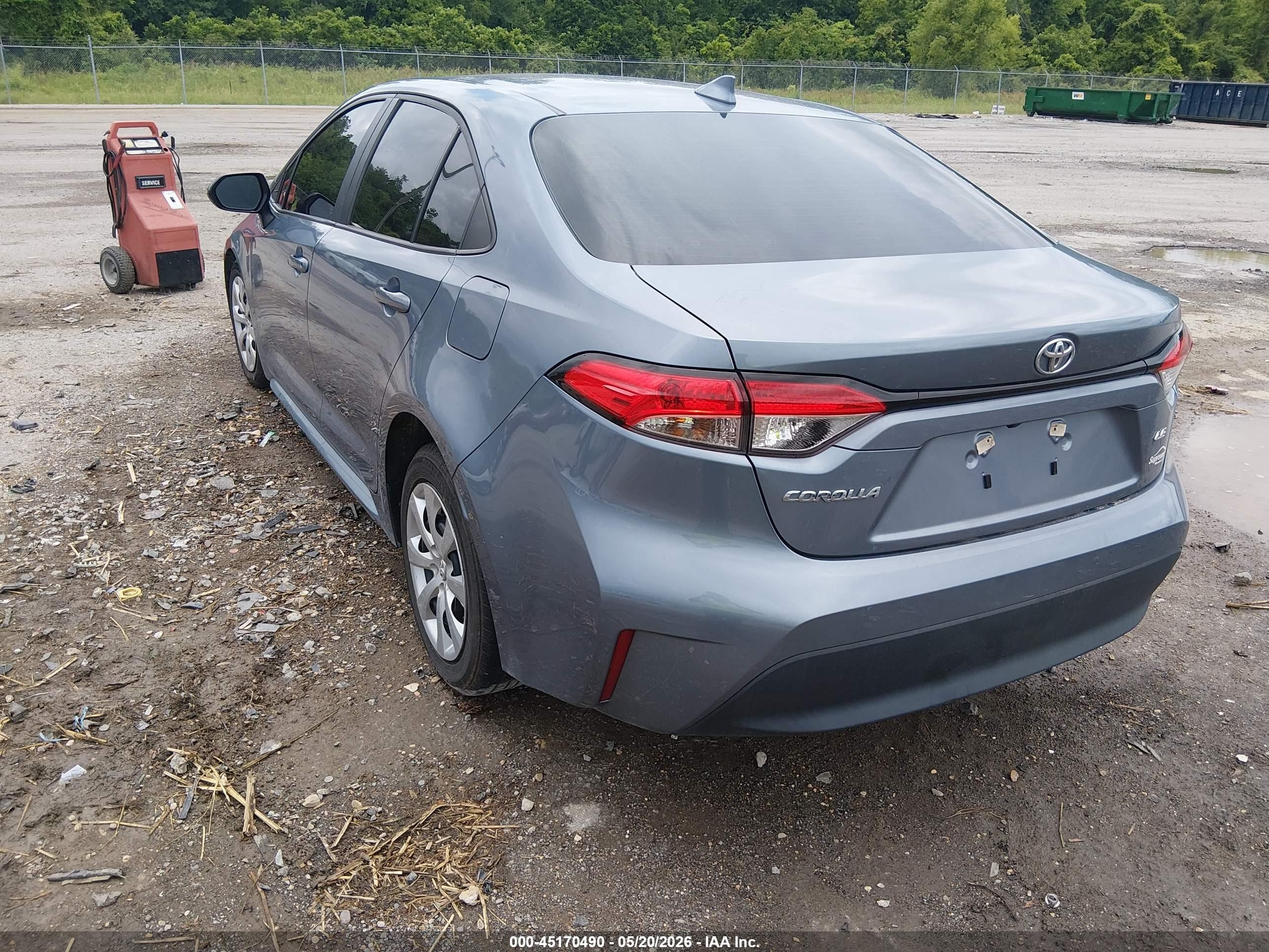 2023 Toyota Corolla Le Синий vin: 5YFB4MDE3PP072000