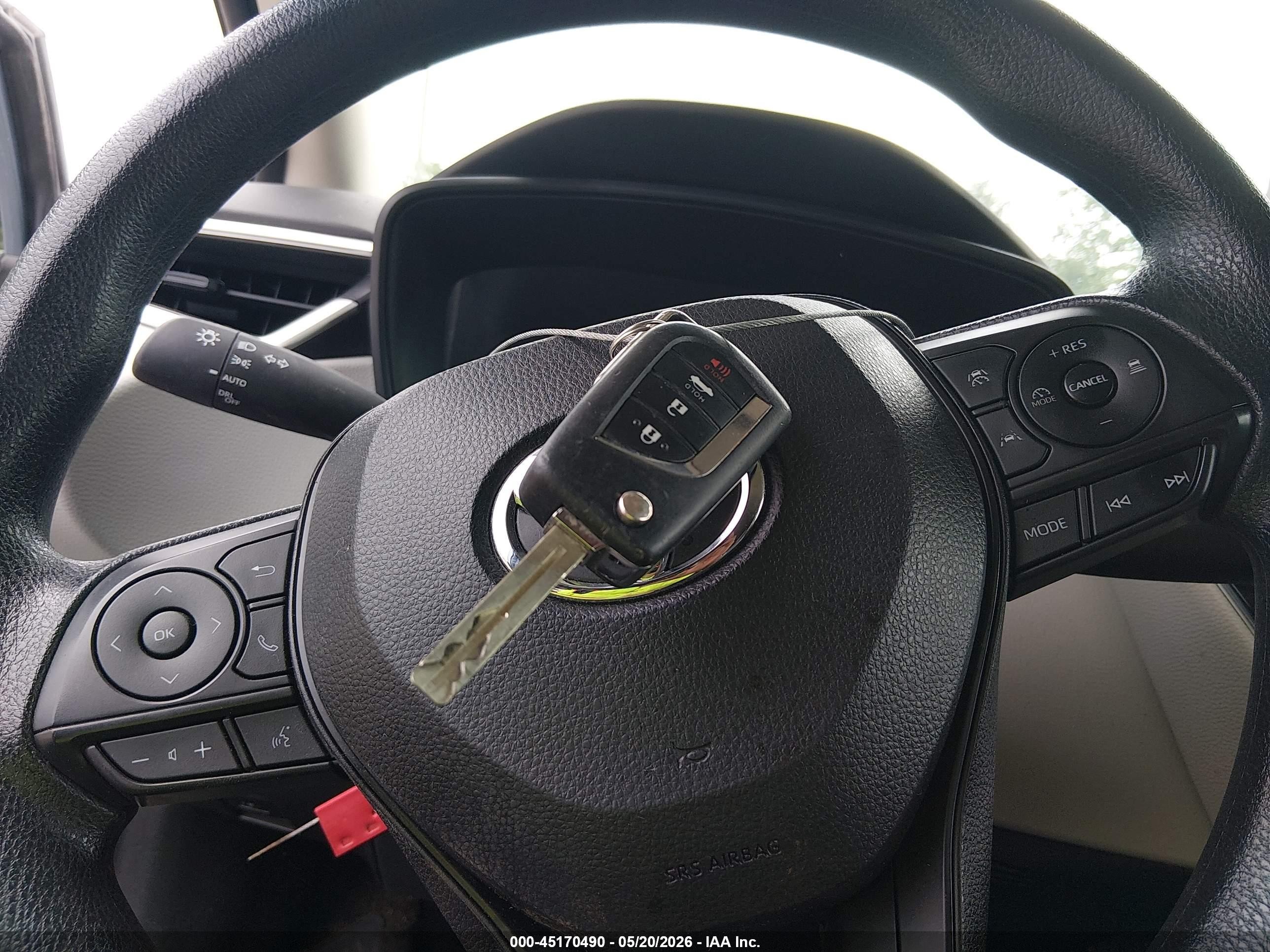 2023 Toyota Corolla Le Синий vin: 5YFB4MDE3PP072000