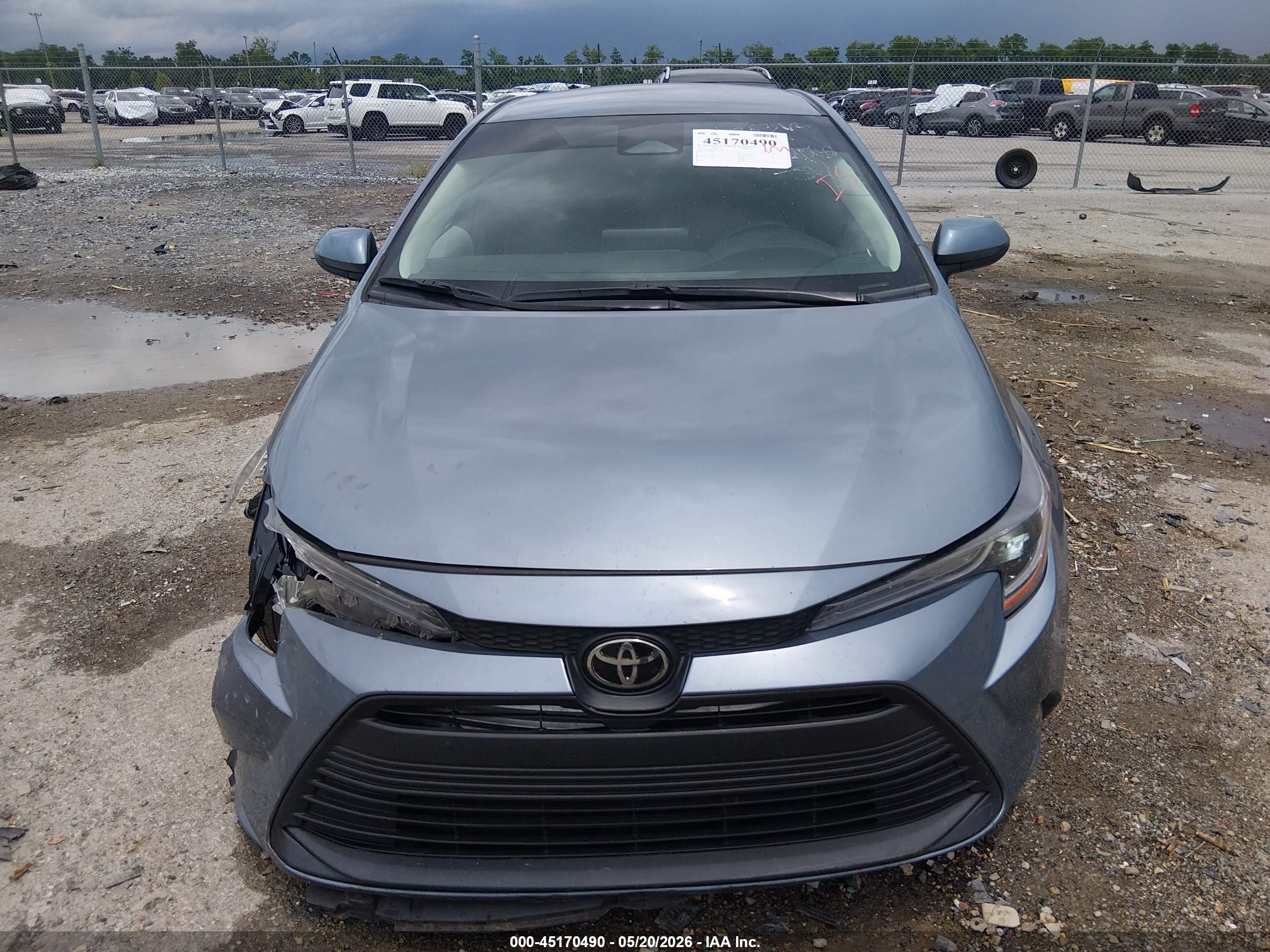 2023 Toyota Corolla Le Синий vin: 5YFB4MDE3PP072000