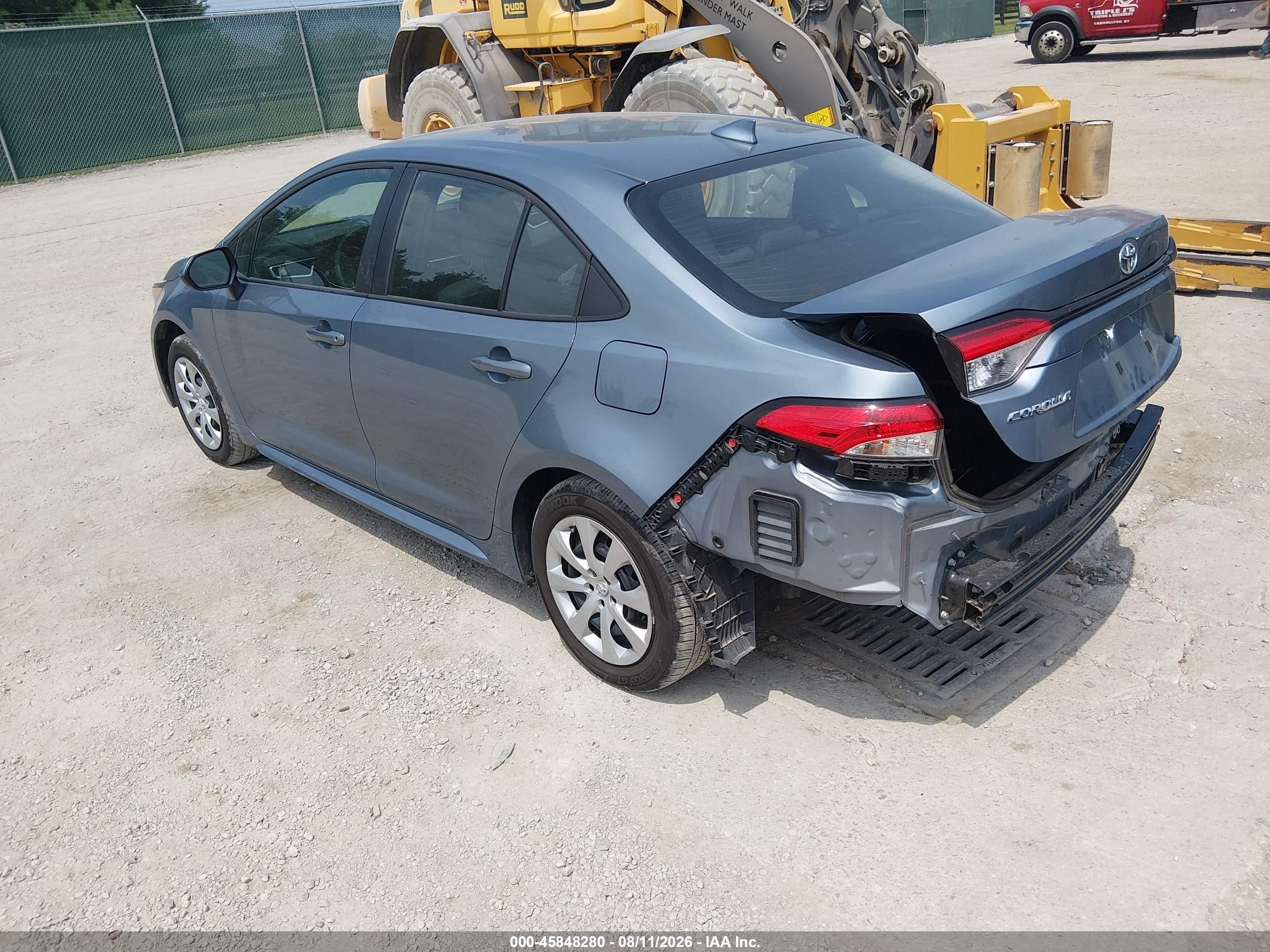 2025 Toyota Corolla Le Gray vin: 5YFB4MDE3SP255079