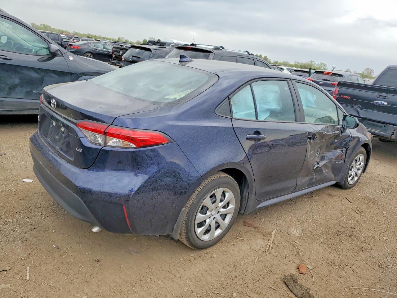 2025 Toyota Corolla Le Синий vin: 5YFB4MDE3SP355893