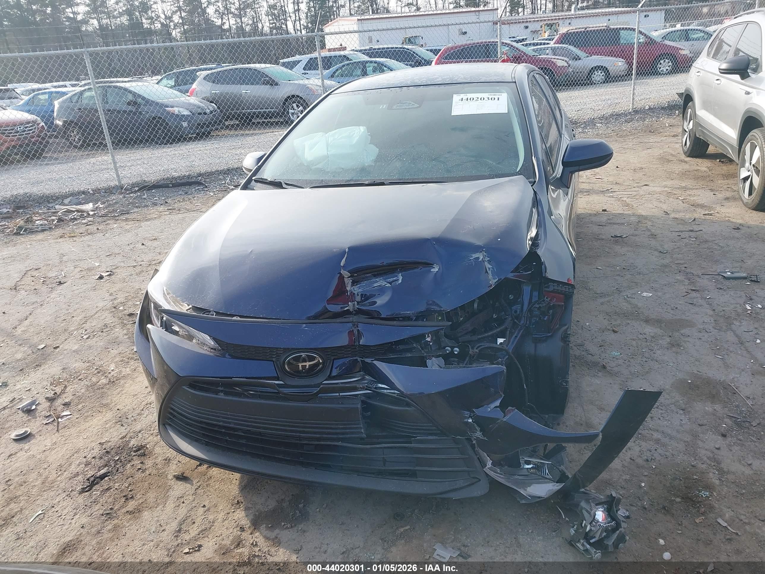 2025 Toyota Corolla Le Синий vin: 5YFB4MDE4SP327147
