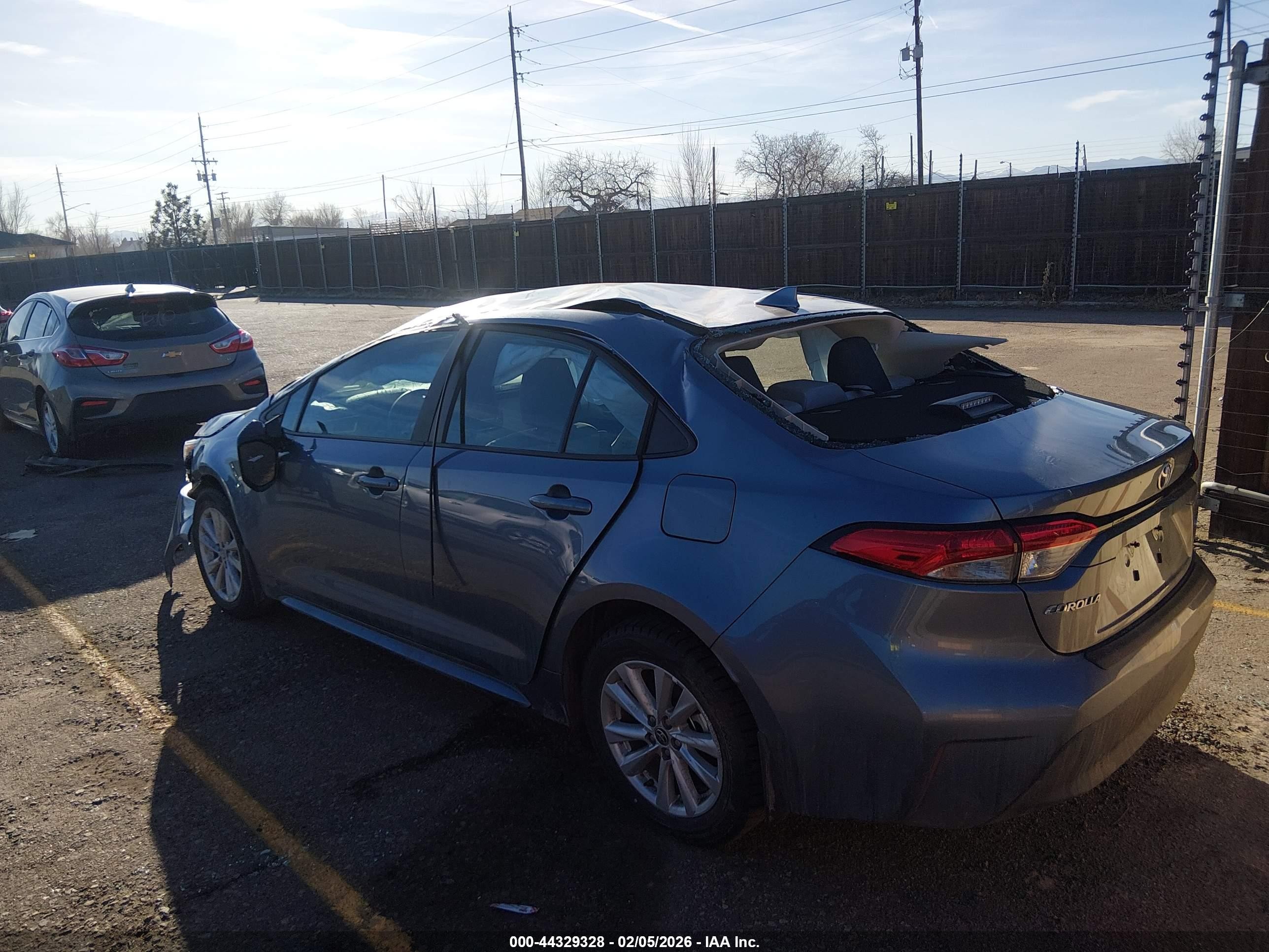 2026 Toyota Corolla Le Blue vin: 5YFB4MDE4TP369495