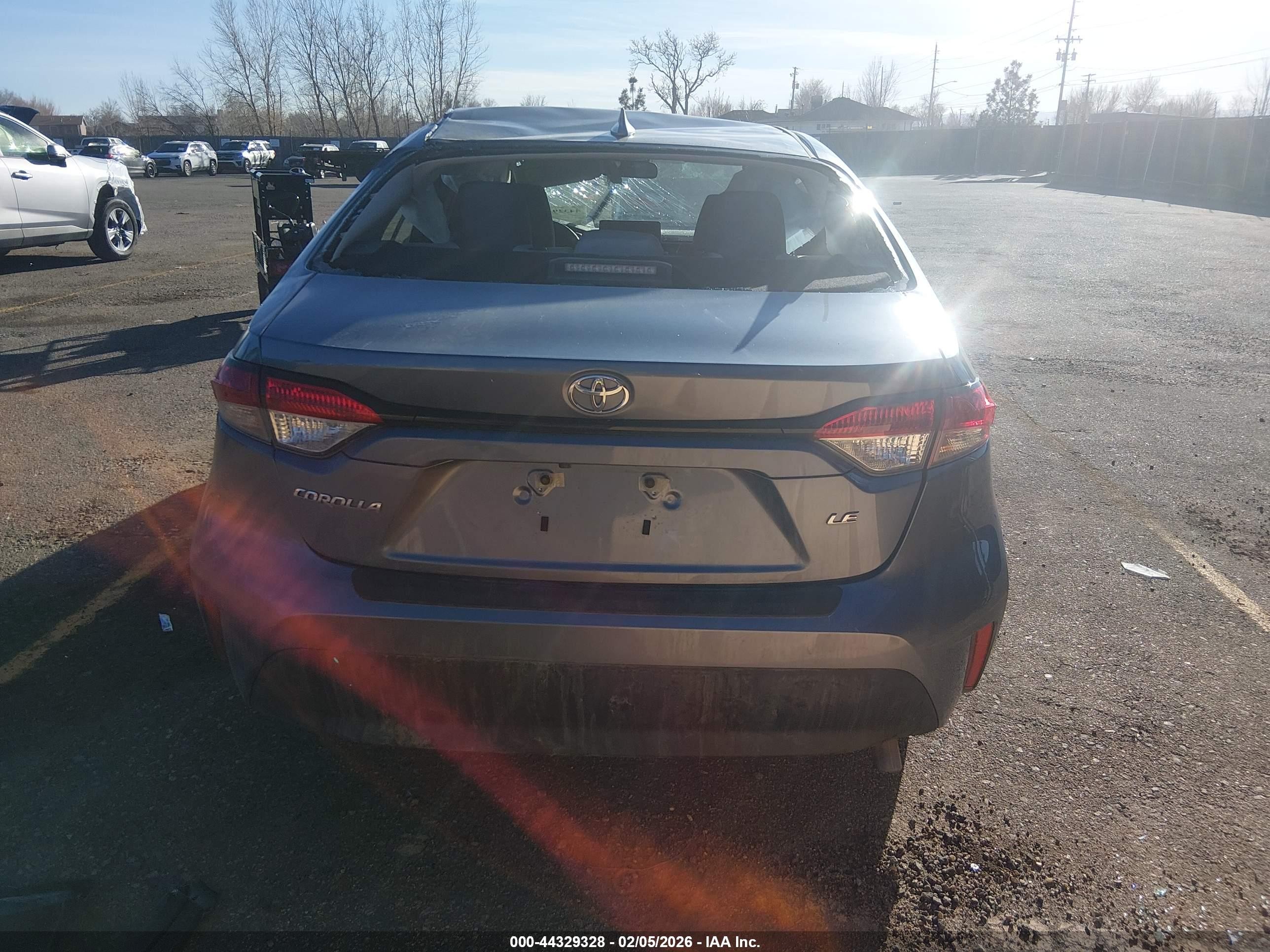 2026 Toyota Corolla Le Blue vin: 5YFB4MDE4TP369495